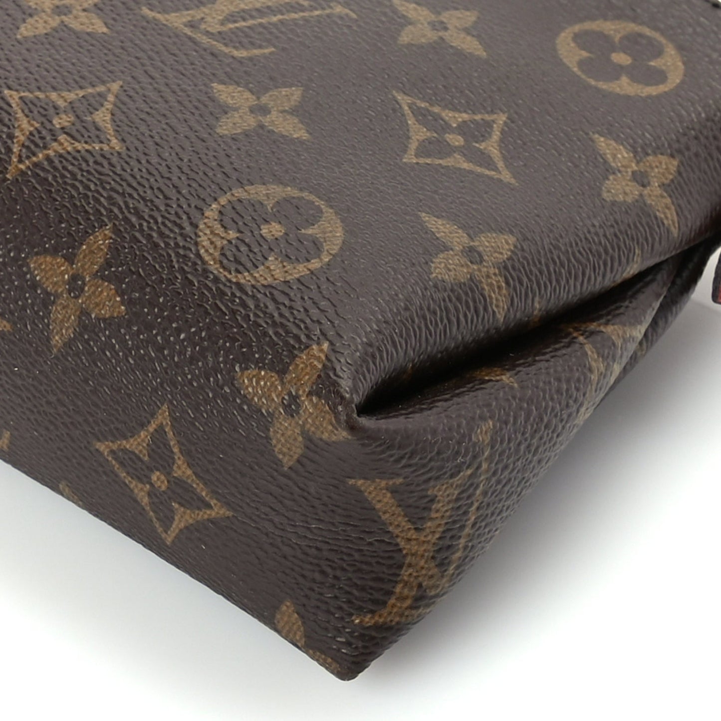Louis Vuitton Monogram Pallas Clutch Cherry