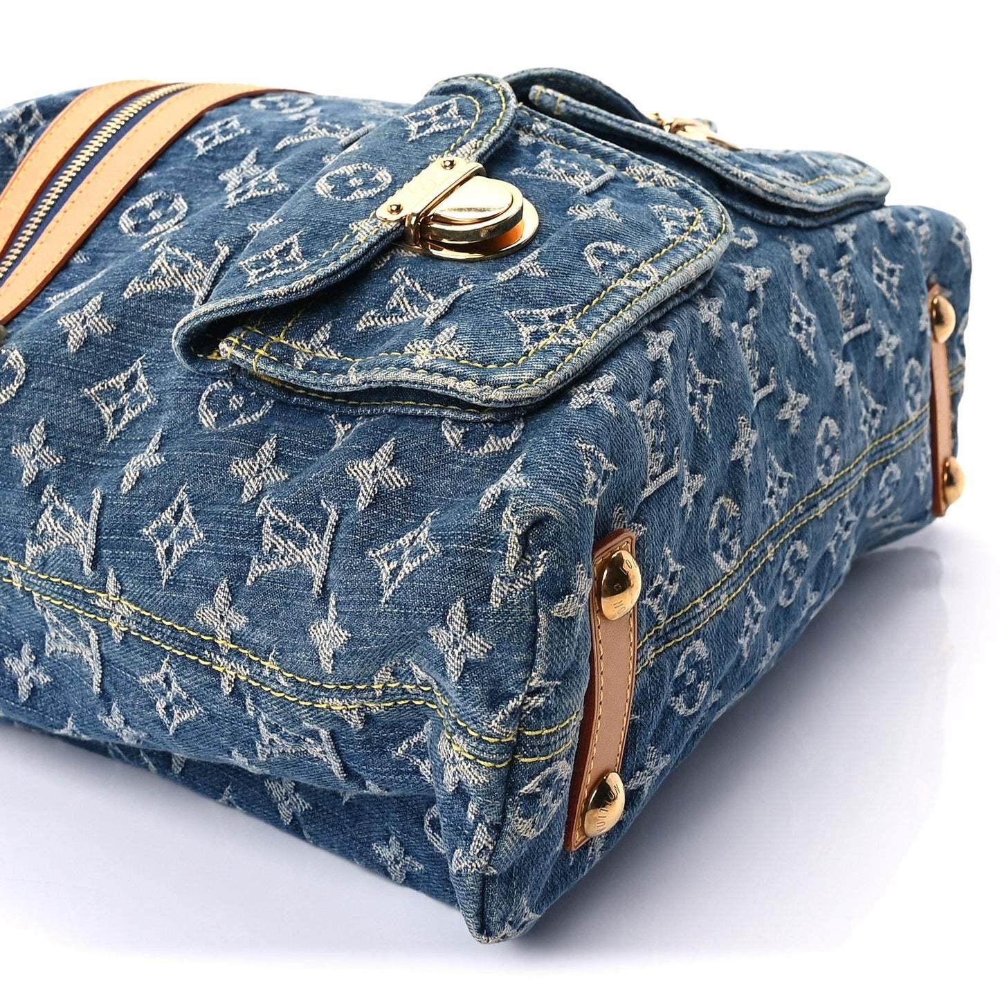 Louis Vuitton Denim Baggy GM Blue