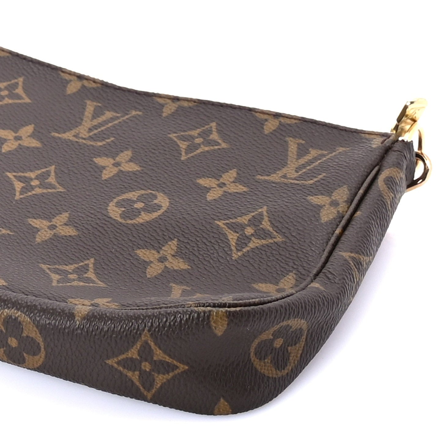 Louis Vuitton Monogram Pochette Accessories Brown
