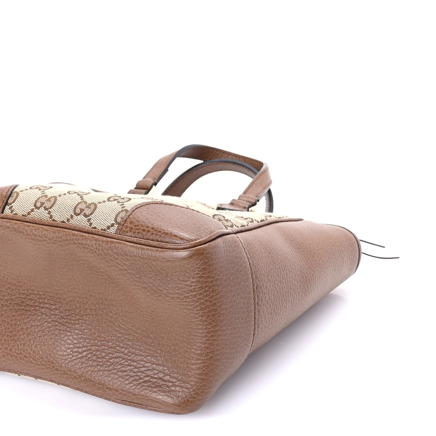 Gucci Monogram Small Bree Tote Beige Tabacco