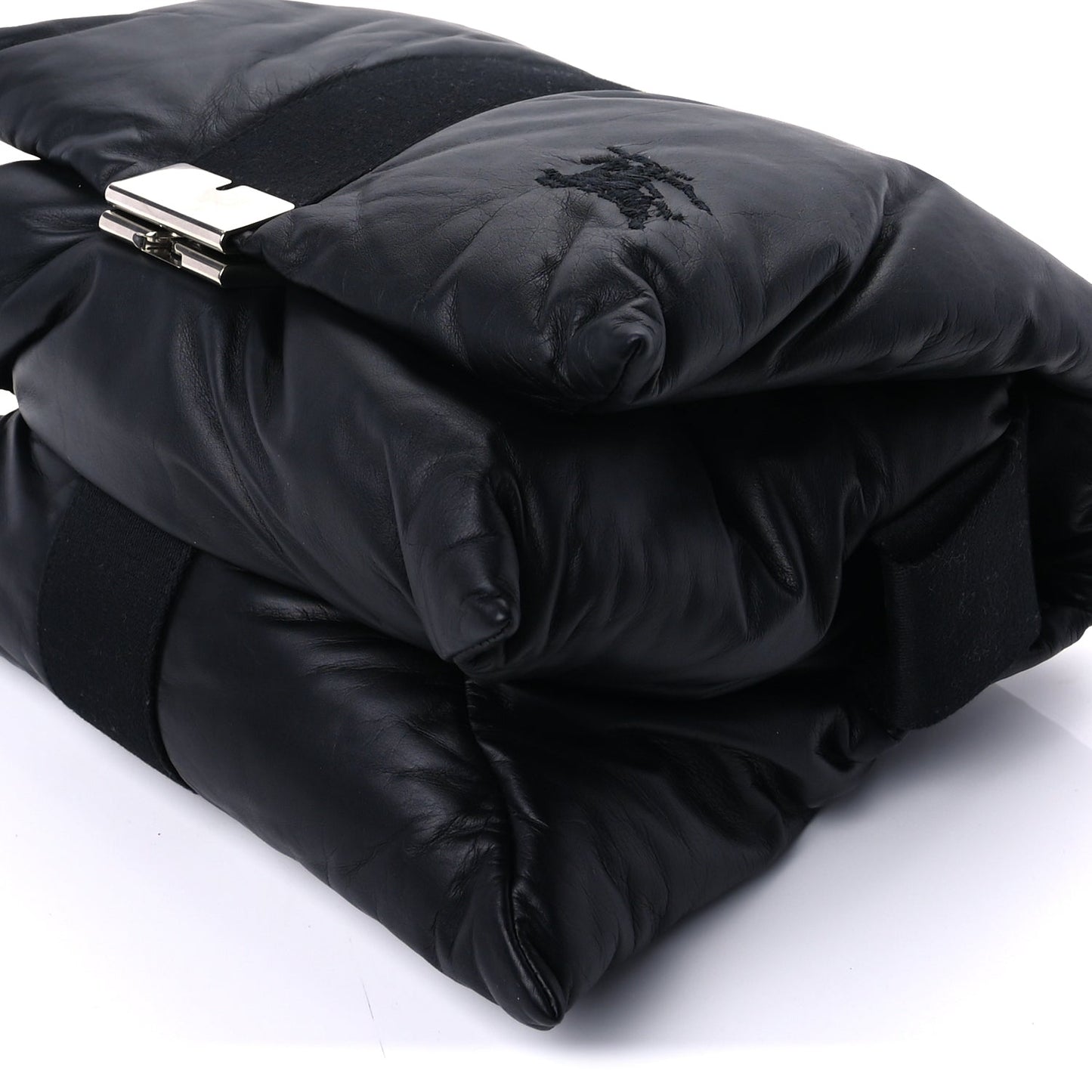 Burberry Nappa Padded Pillow Crossbody Black