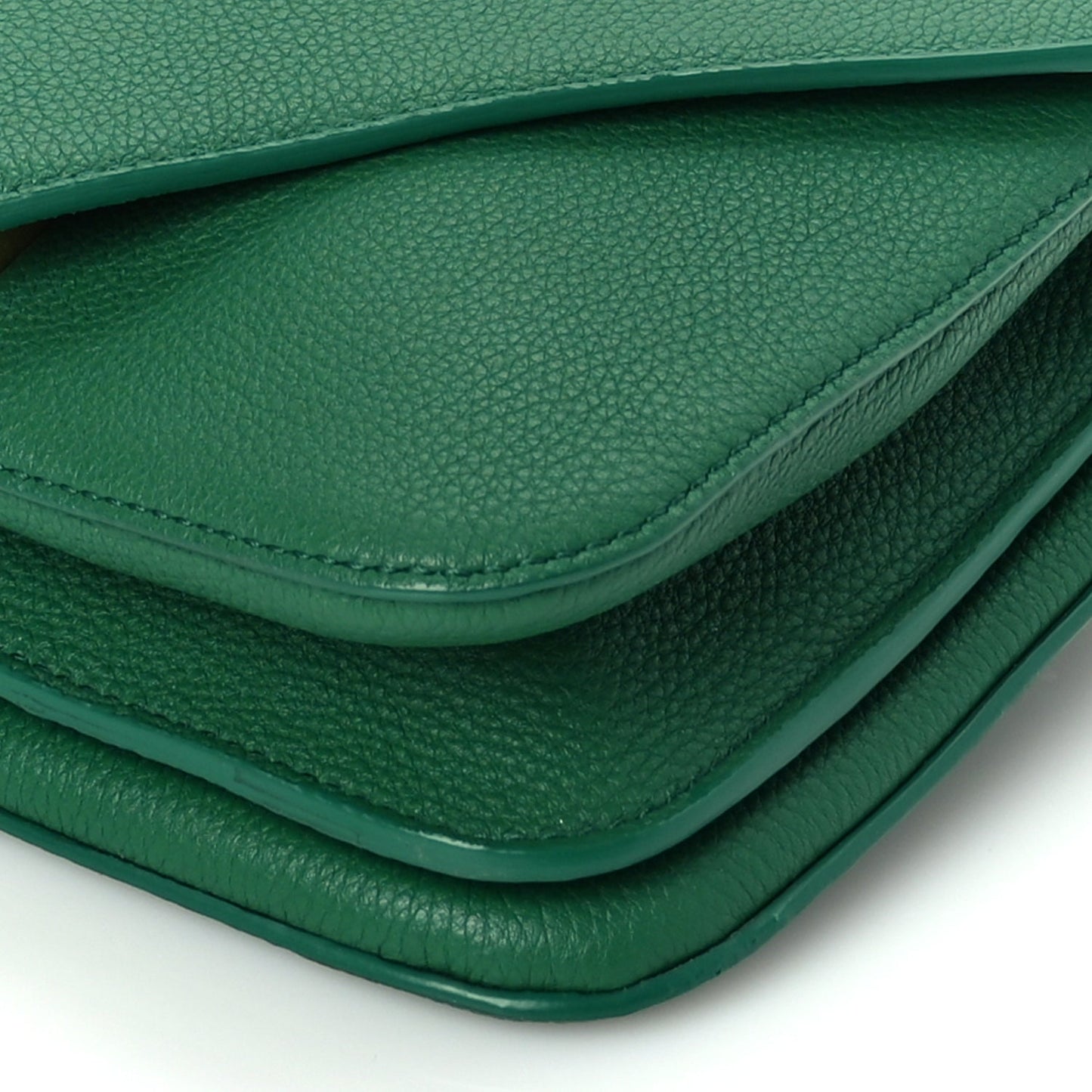 Bottega Veneta Calfskin Mount Envelope Bag Jungle