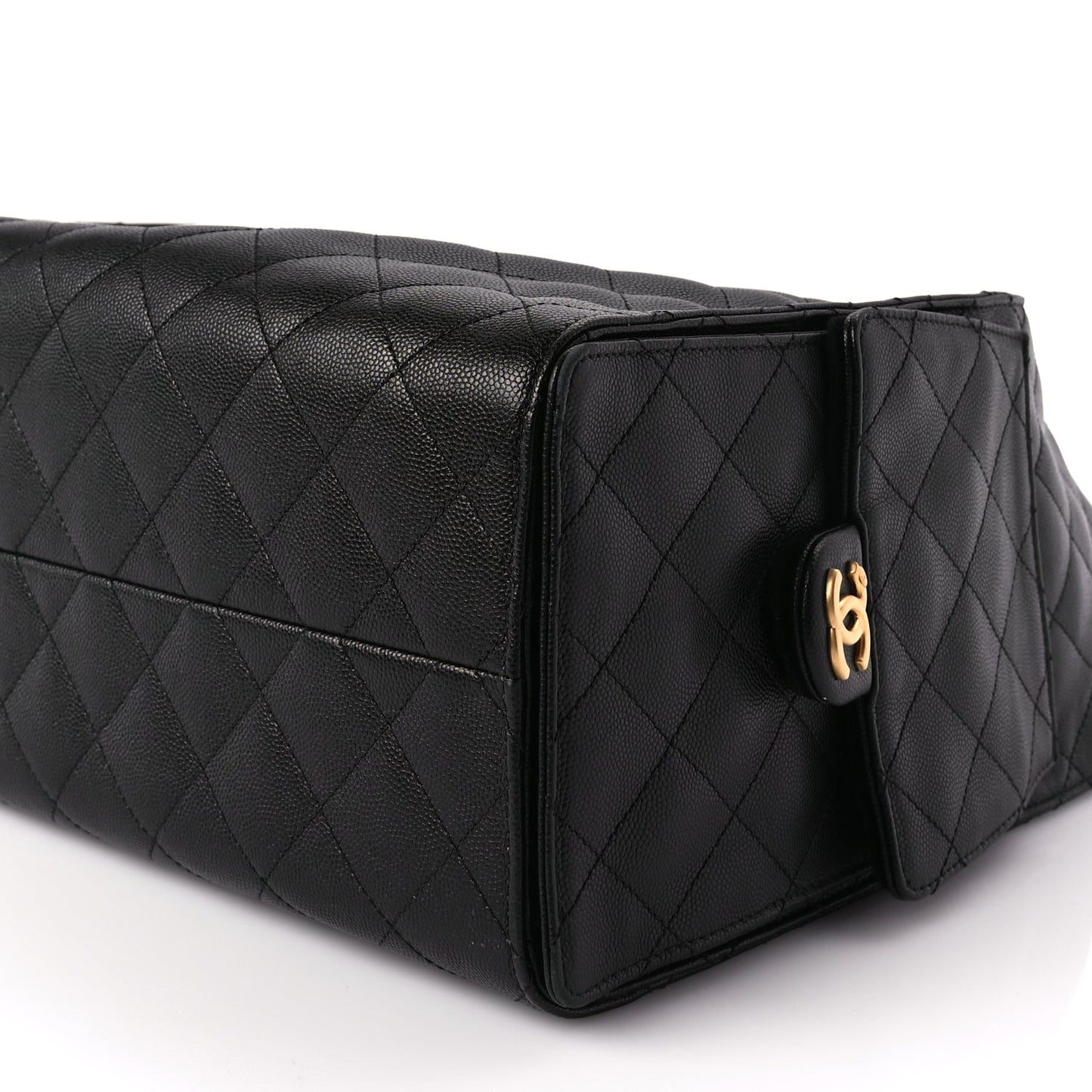 Chanel Caviar Quilted Large Chanel 25 Handbag Black