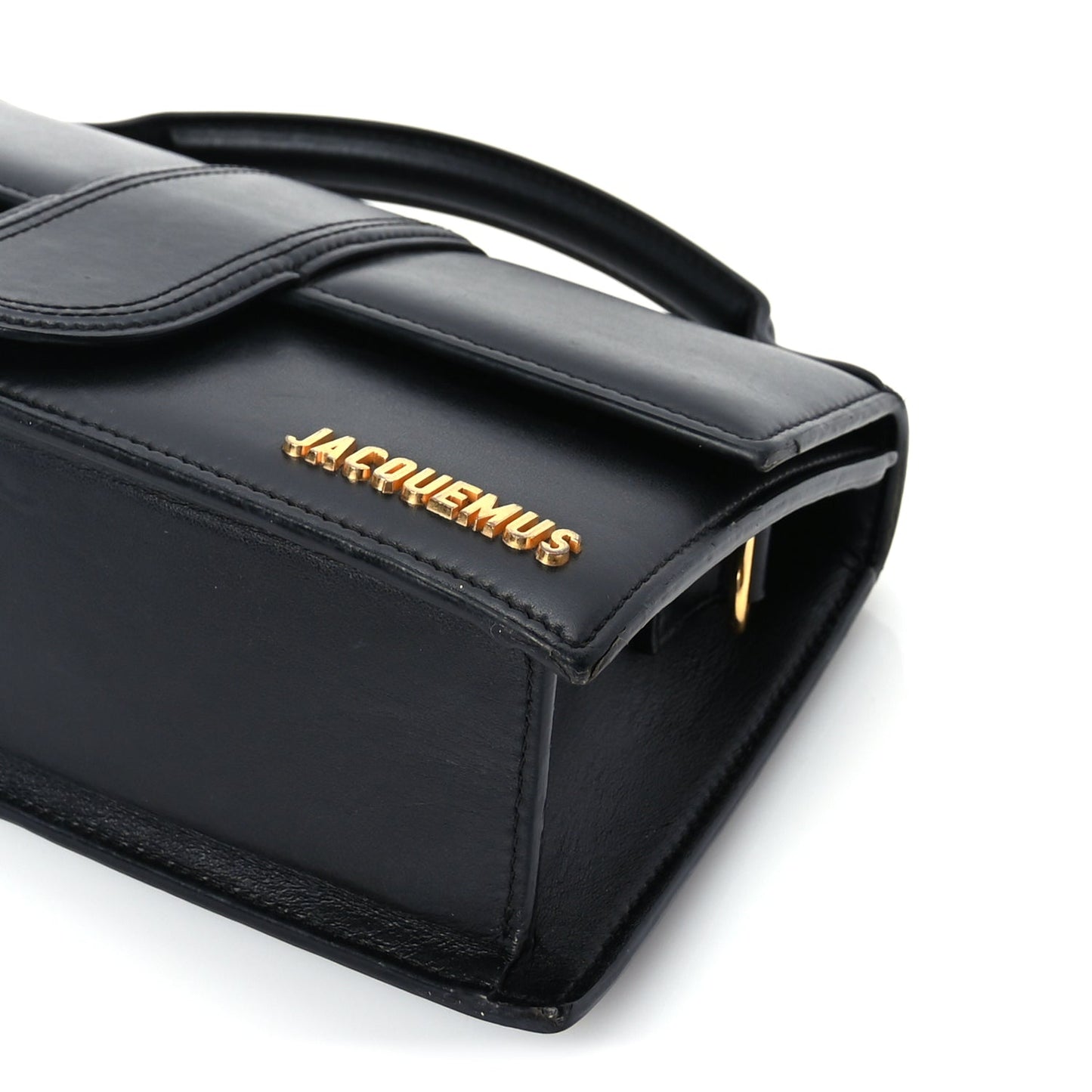 Jacquemus Smooth Calfskin Le Grand Bambino Black