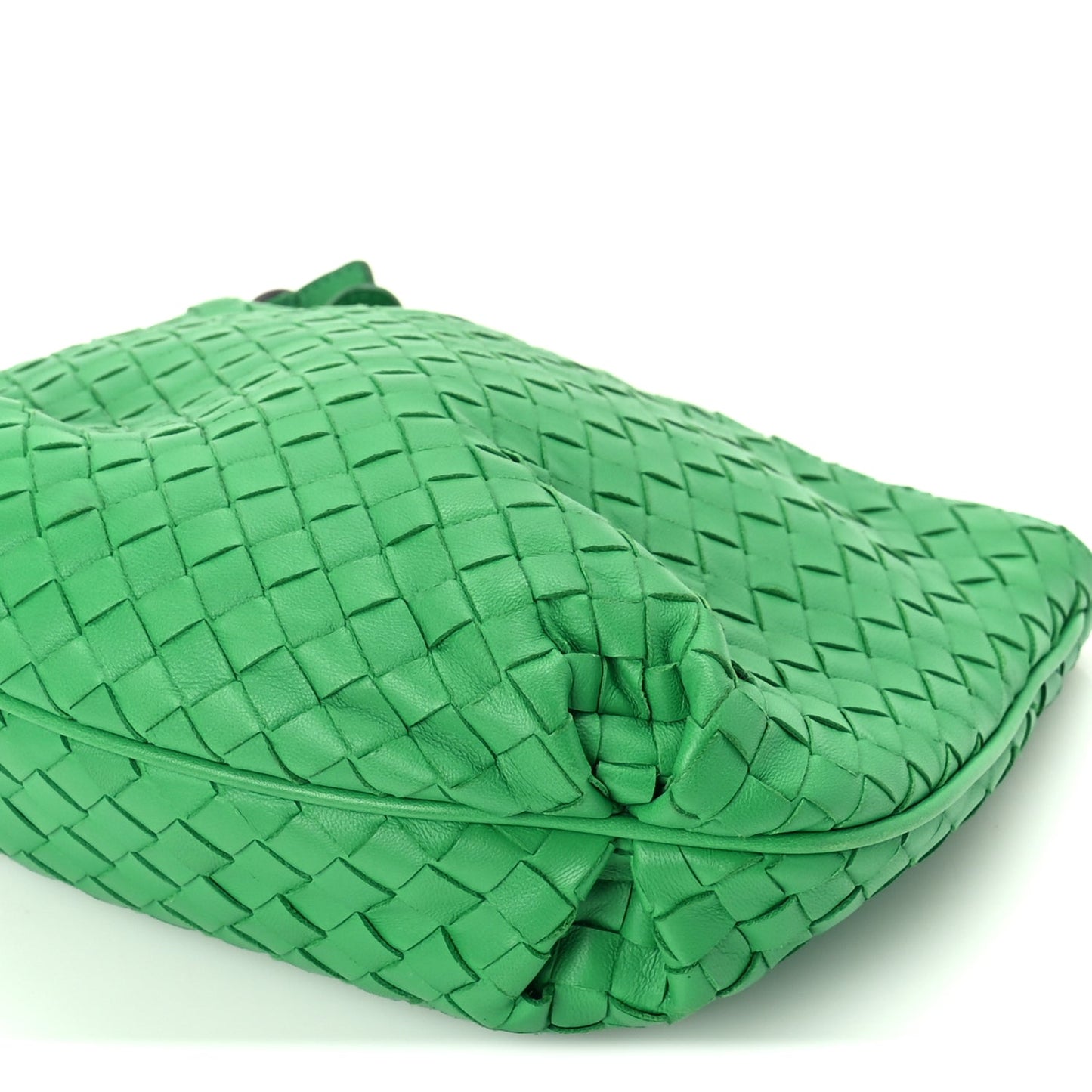 Bottega Veneta Nappa Intrecciato Mini Shoulder Bag Parakeet