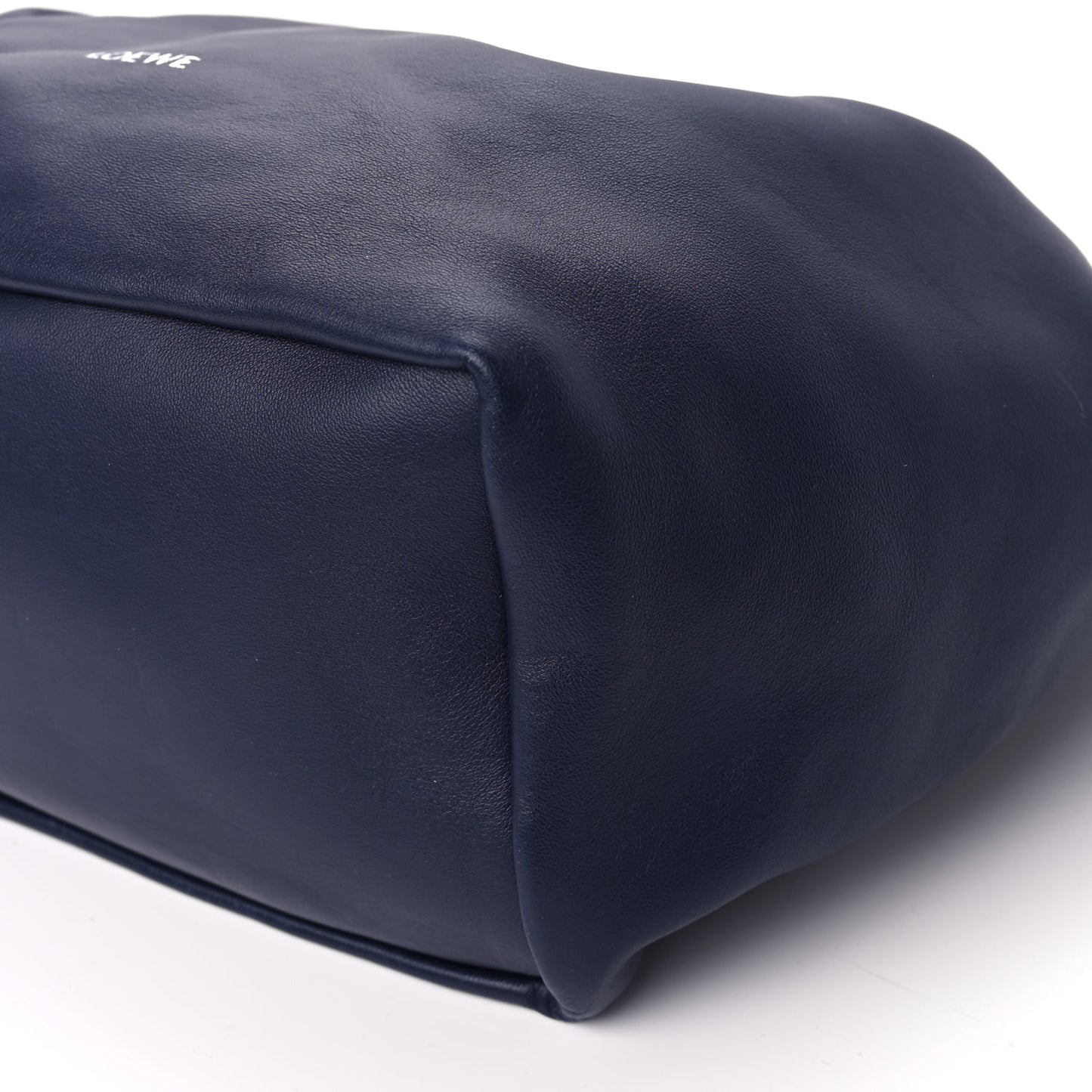 Loewe Buttery Nappa Lambskin Medium Squeeze Bag Abyss Blue