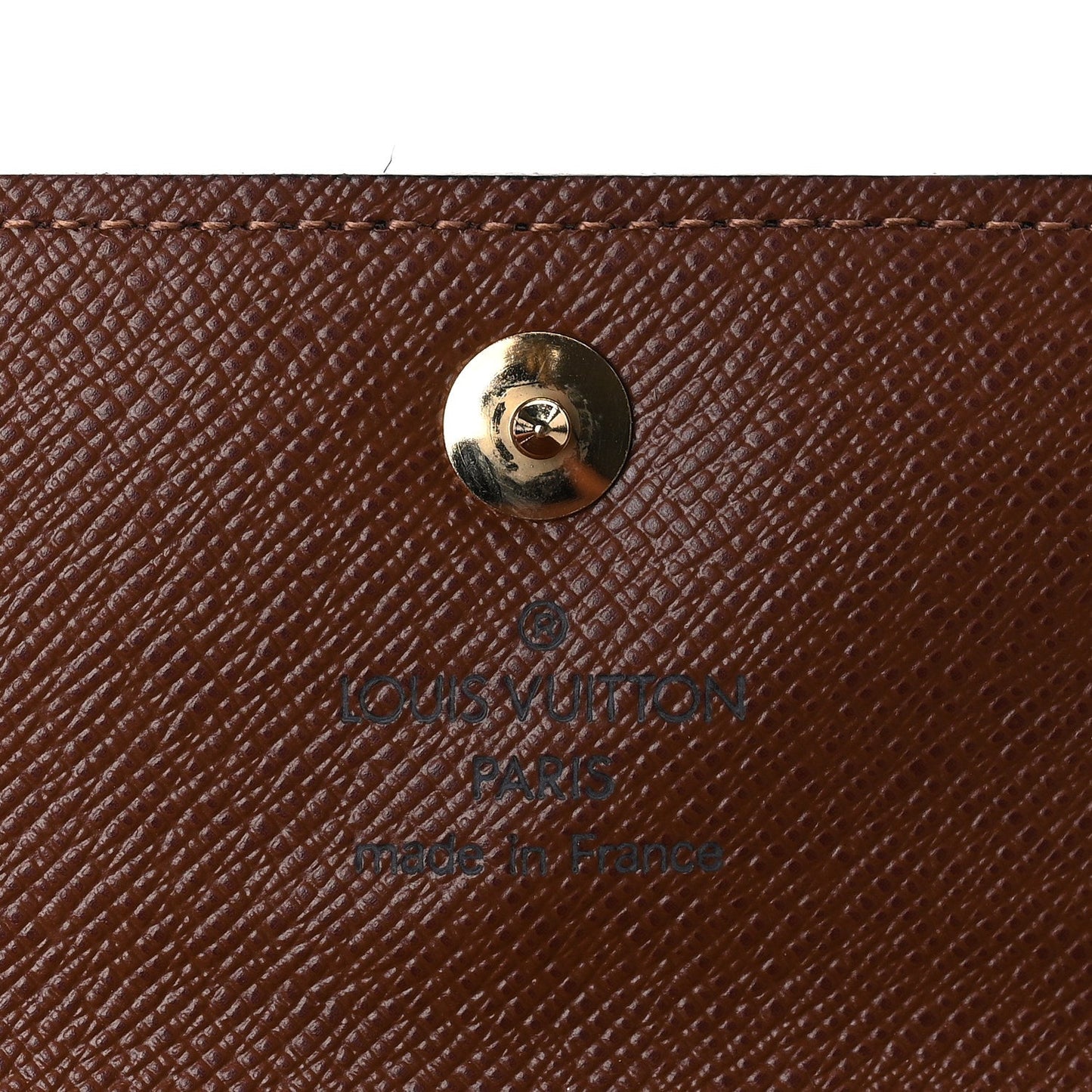 Louis Vuitton Monogram Porte-Monnaie Tresor Wallet