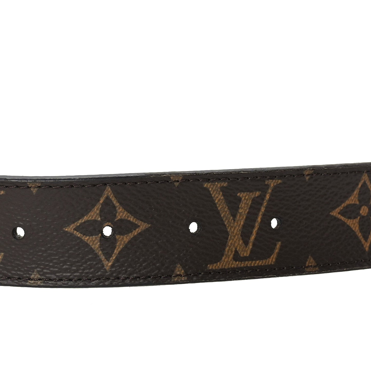 Louis Vuitton Monogram 30mm Daily Multi Pocket Belt 80 32 Brown