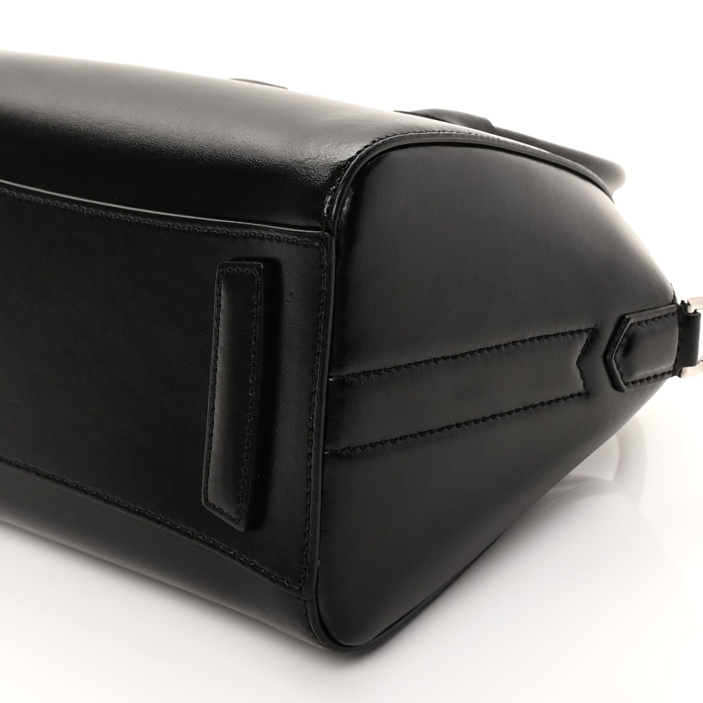 Givenchy Shiny Lord Calfskin Mini Antigona Black