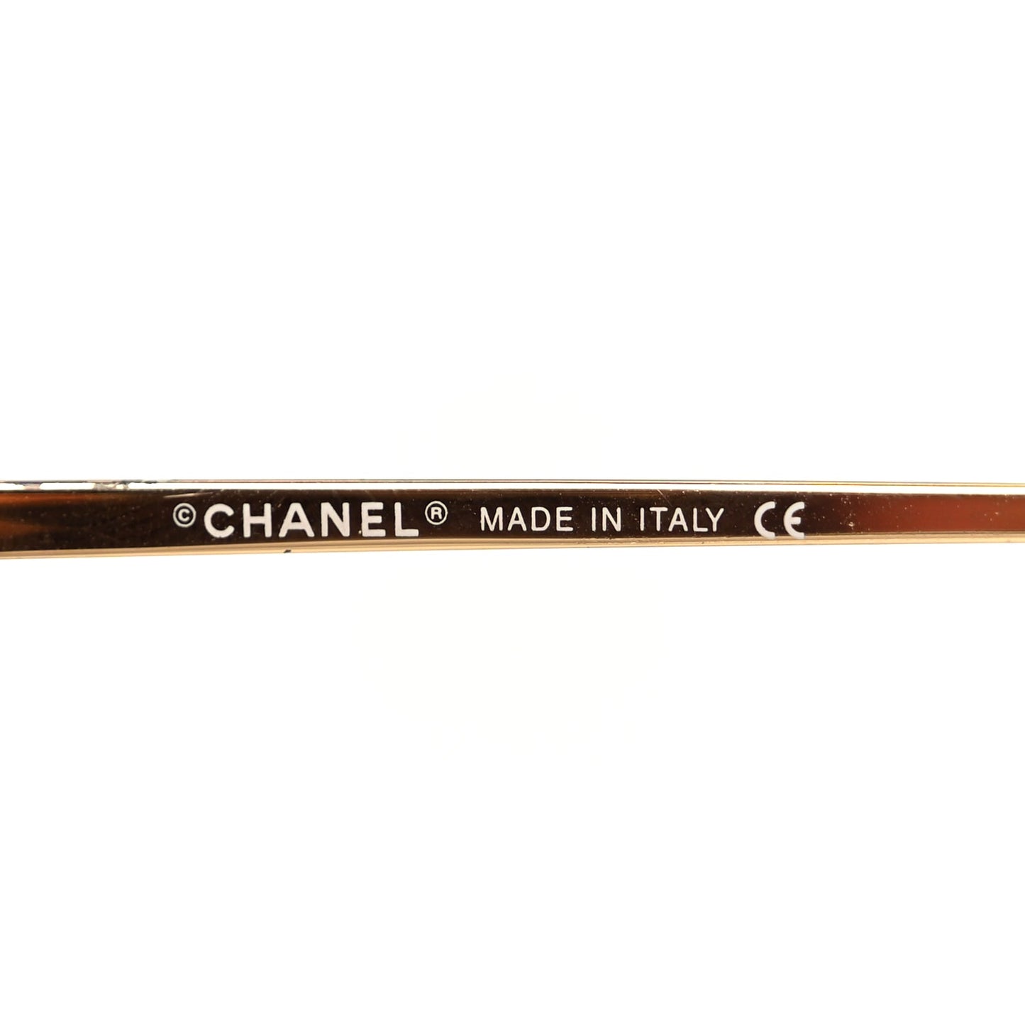 Chanel Metal Crystal CC Logo Sunglasses 4017-D Brown