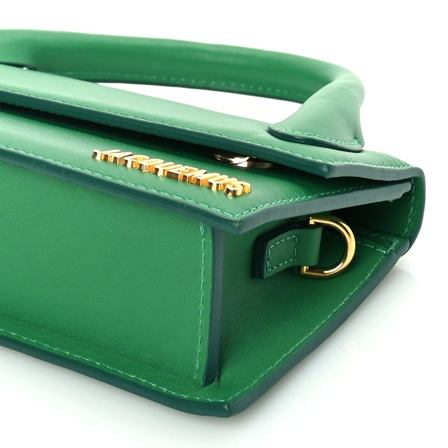 Jacquemus Smooth Calfskin Le Chiquito Long Green