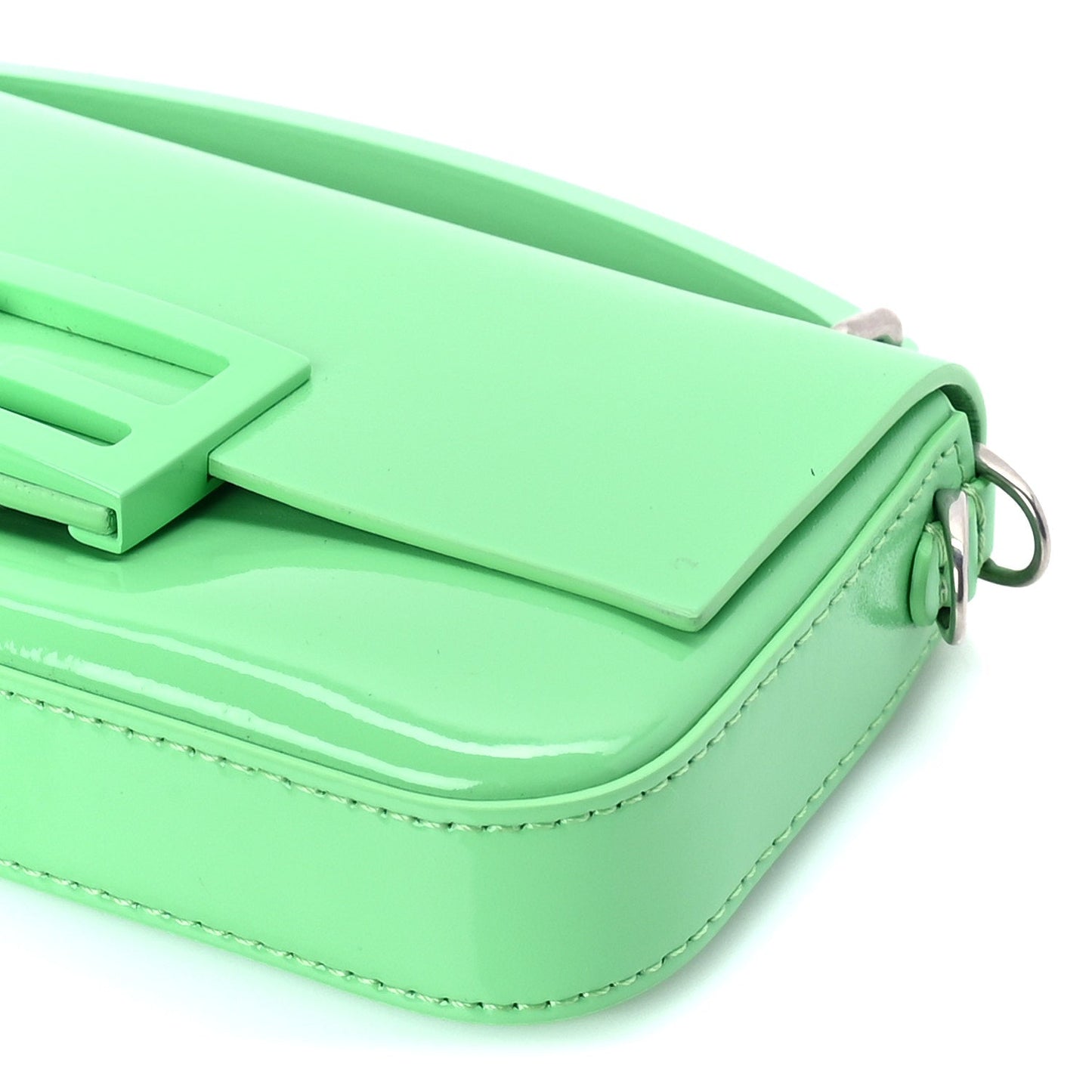 Fendi Vitello Liberty Sfumato Phone Baguette Edamame