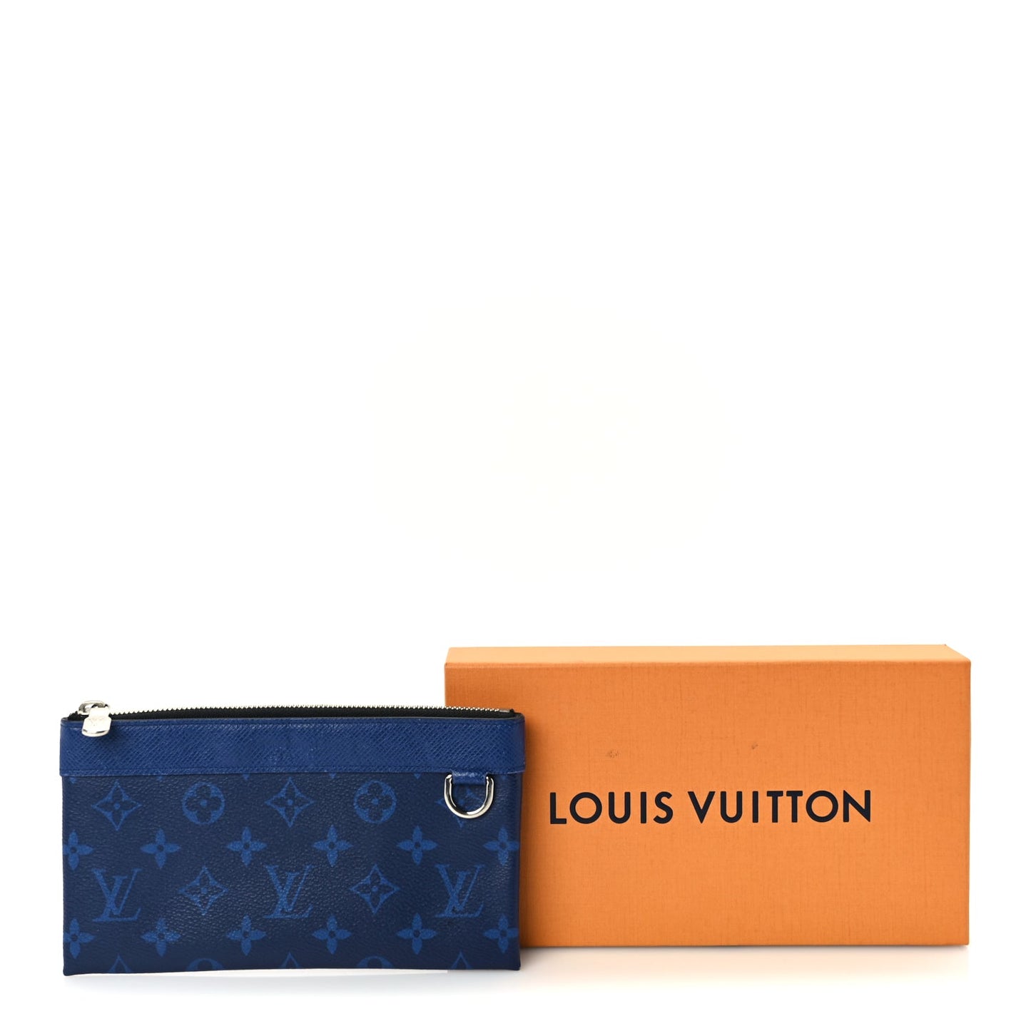 Louis Vuitton Taiga Monogram Pacific Discovery Pochette Cobalt