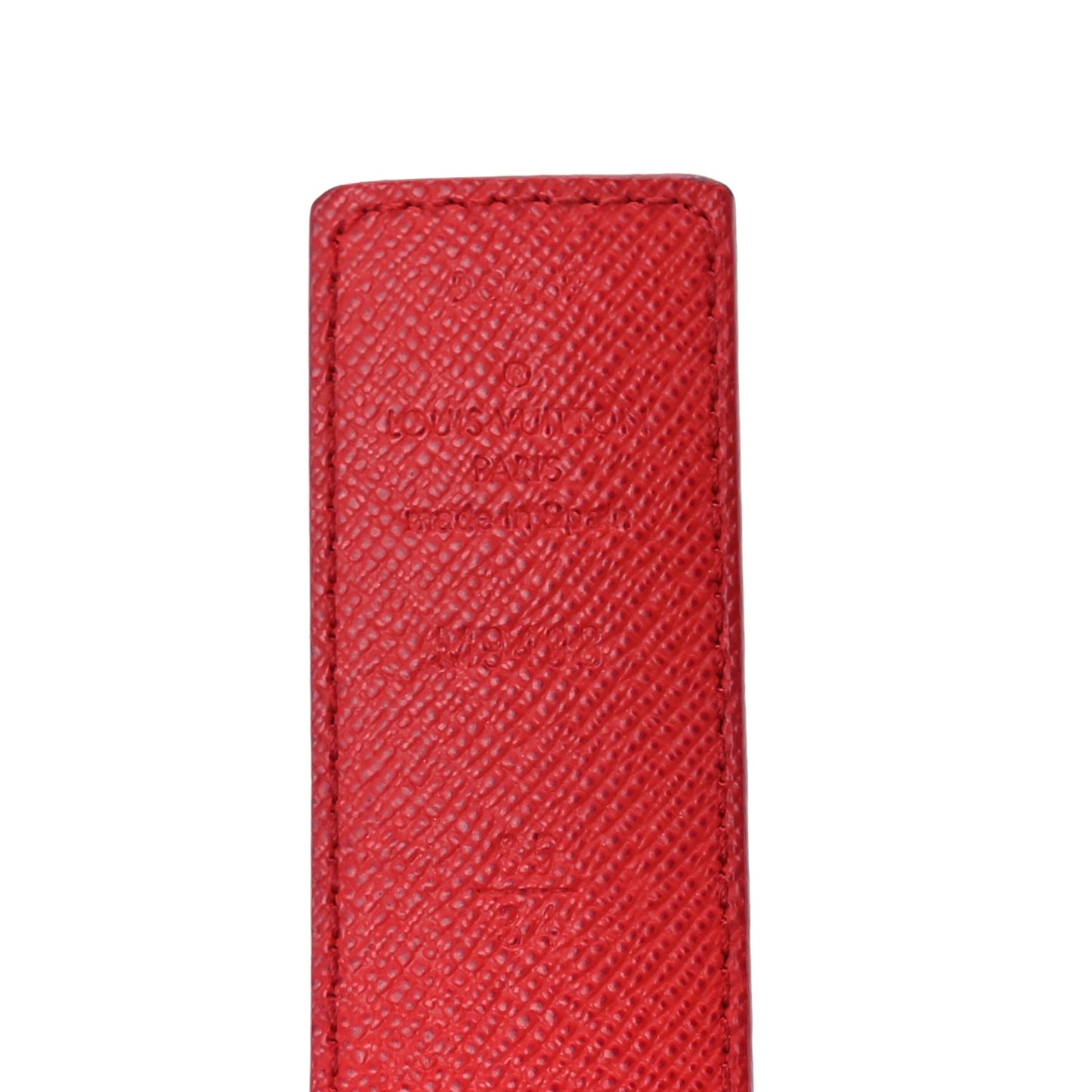 Louis Vuitton Calfskin Monogram 30mm LV Initiales Reversible Belt 85 34 Brown