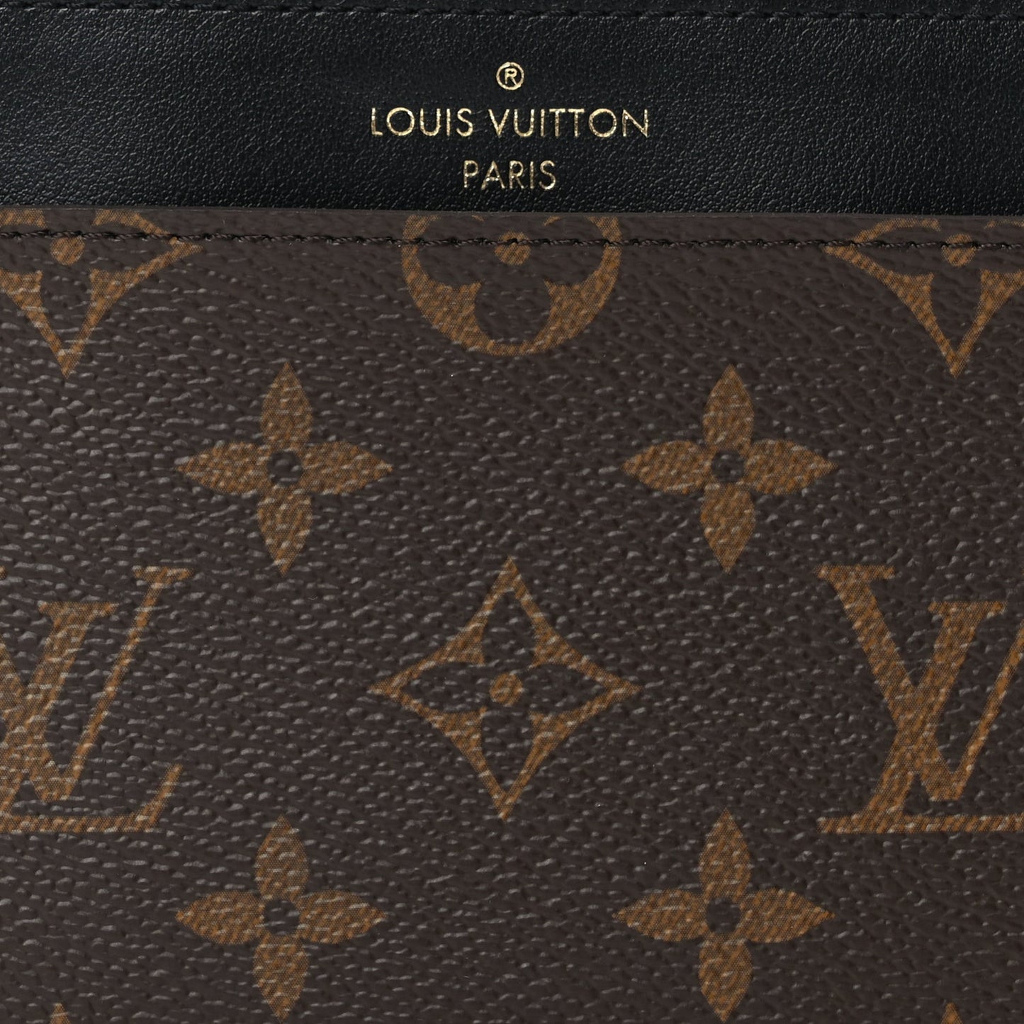 Louis Vuitton Monogram Slim Purse Black