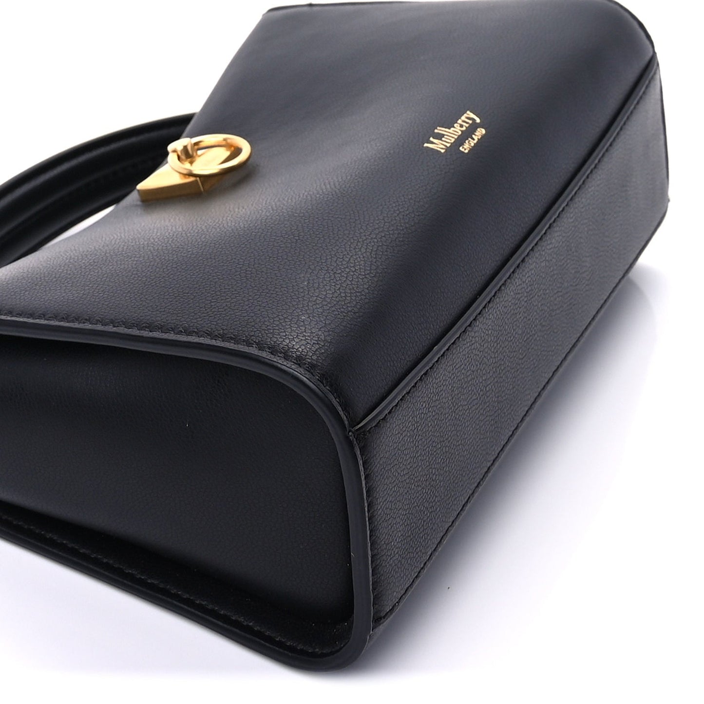 Mulberry Micro Classic Grain Mini Iris Tote Black