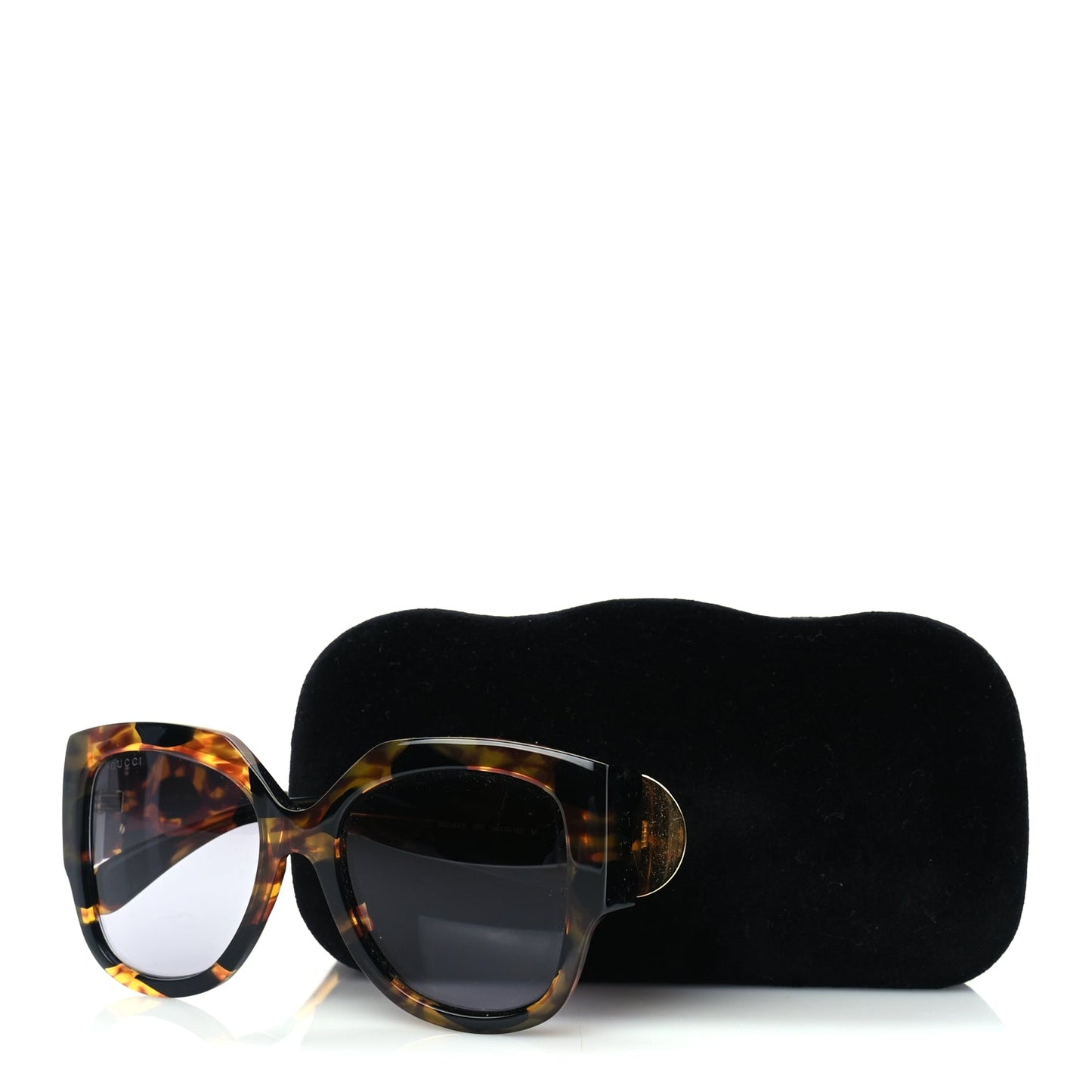 Gucci Acetate Square Frame Sunglasses GG1407S Tortoiseshell