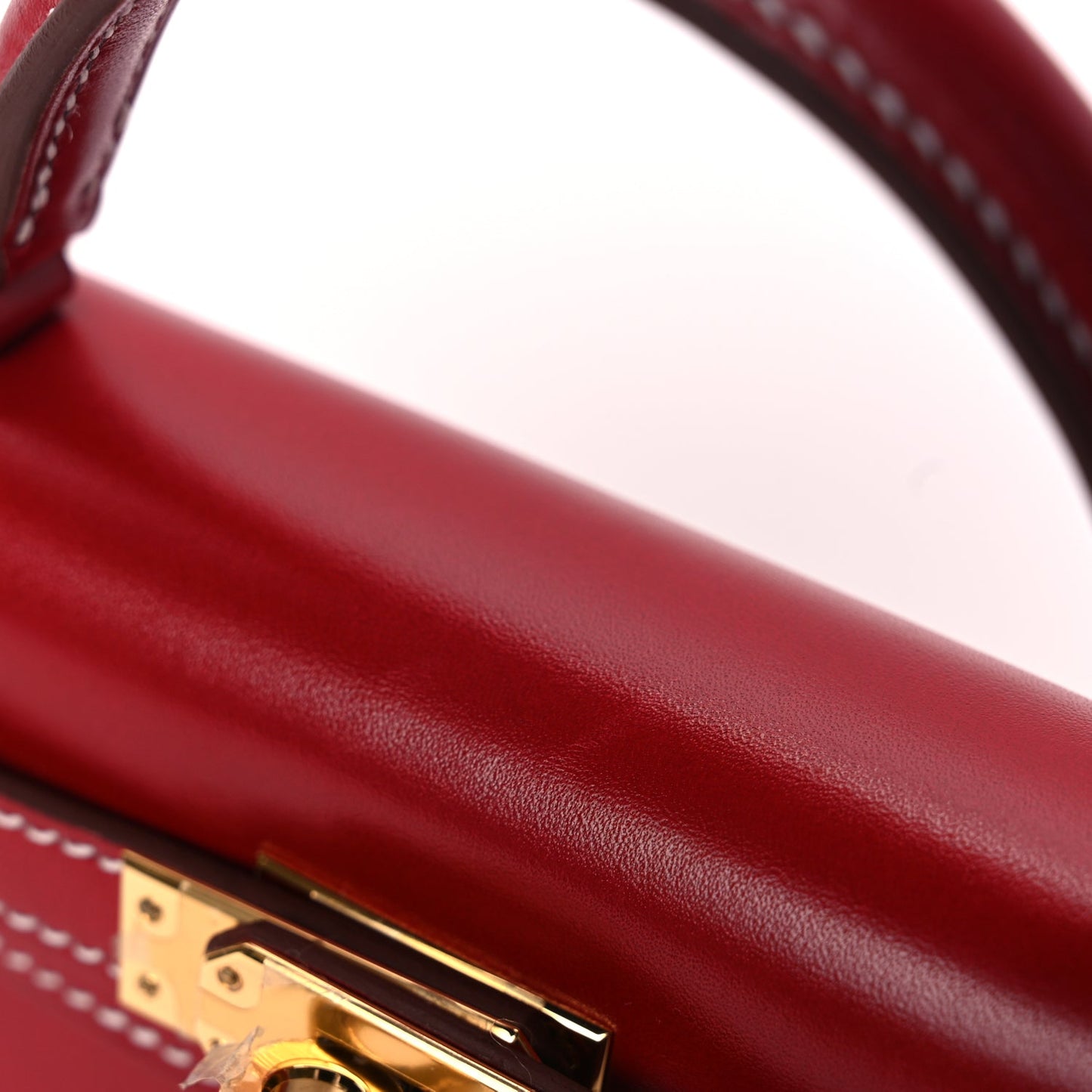 Hermes Box Mini Kelly Sellier 20 Rouge Piment