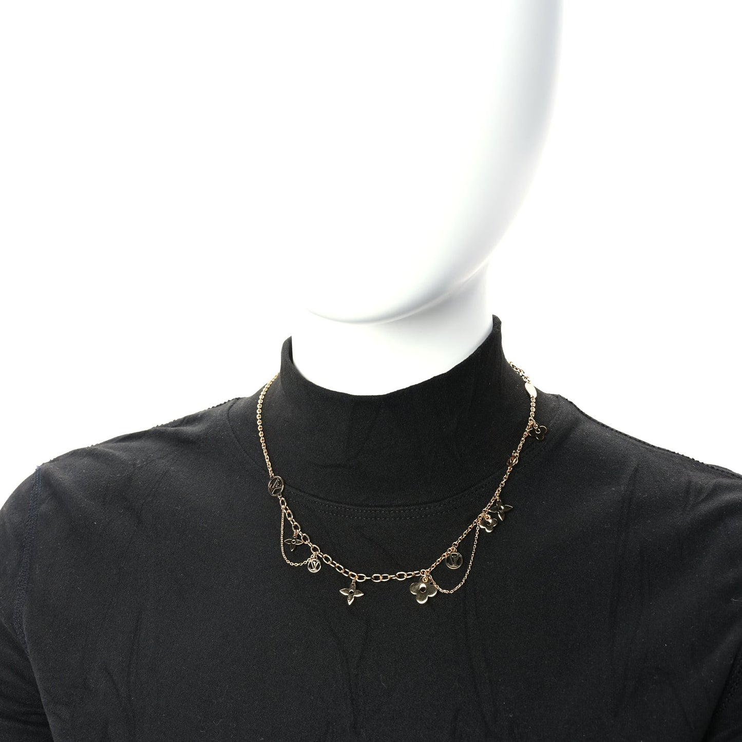 Louis Vuitton Blooming supple necklace Gold