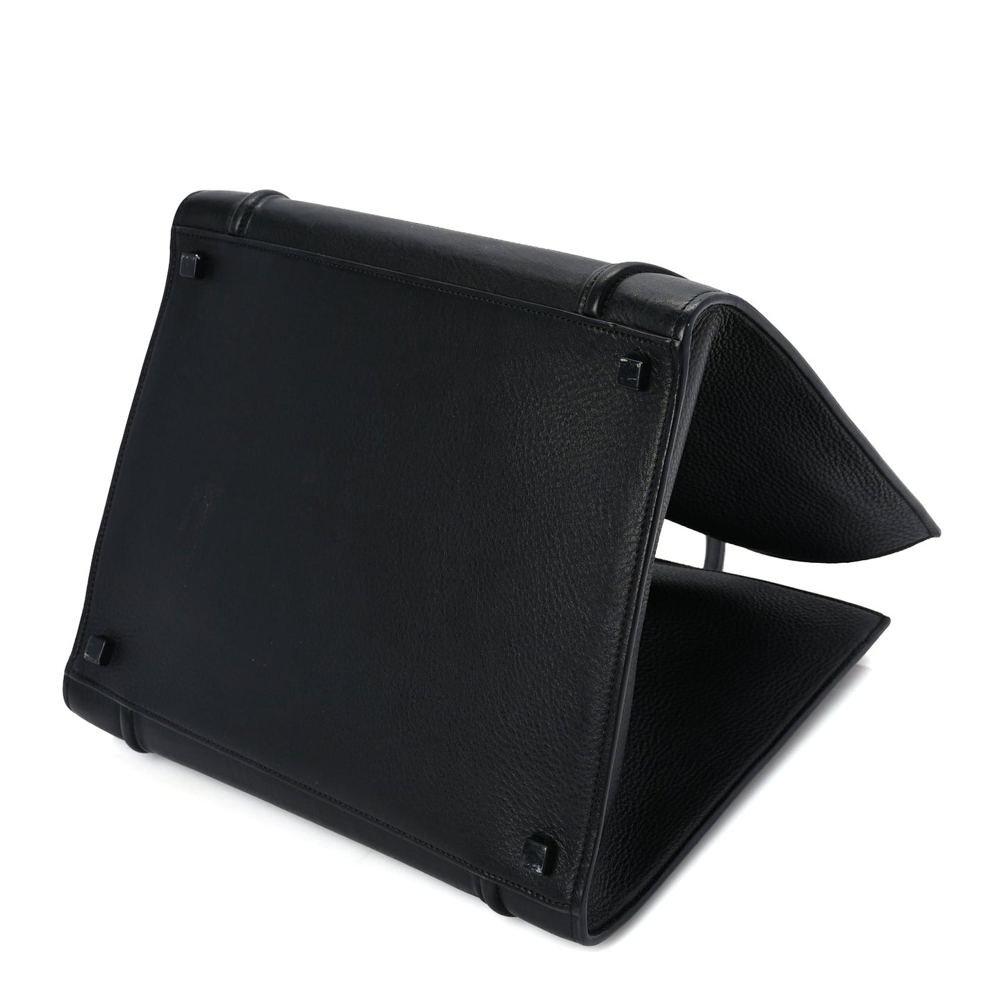 Celine Supple Calfskin Medium Phantom Luggage Black
