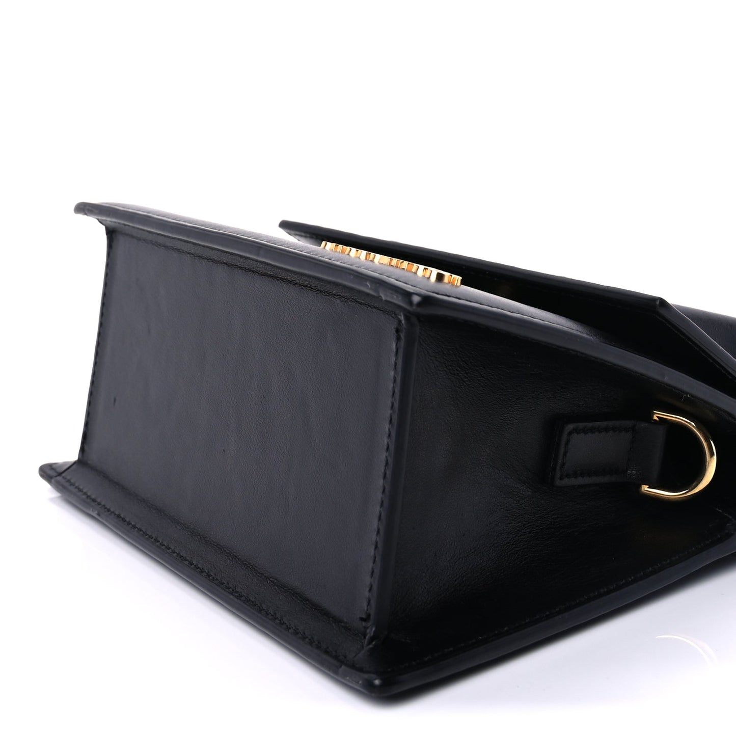 Jacquemus Smooth Calfskin Le Chiquito Moyen Black