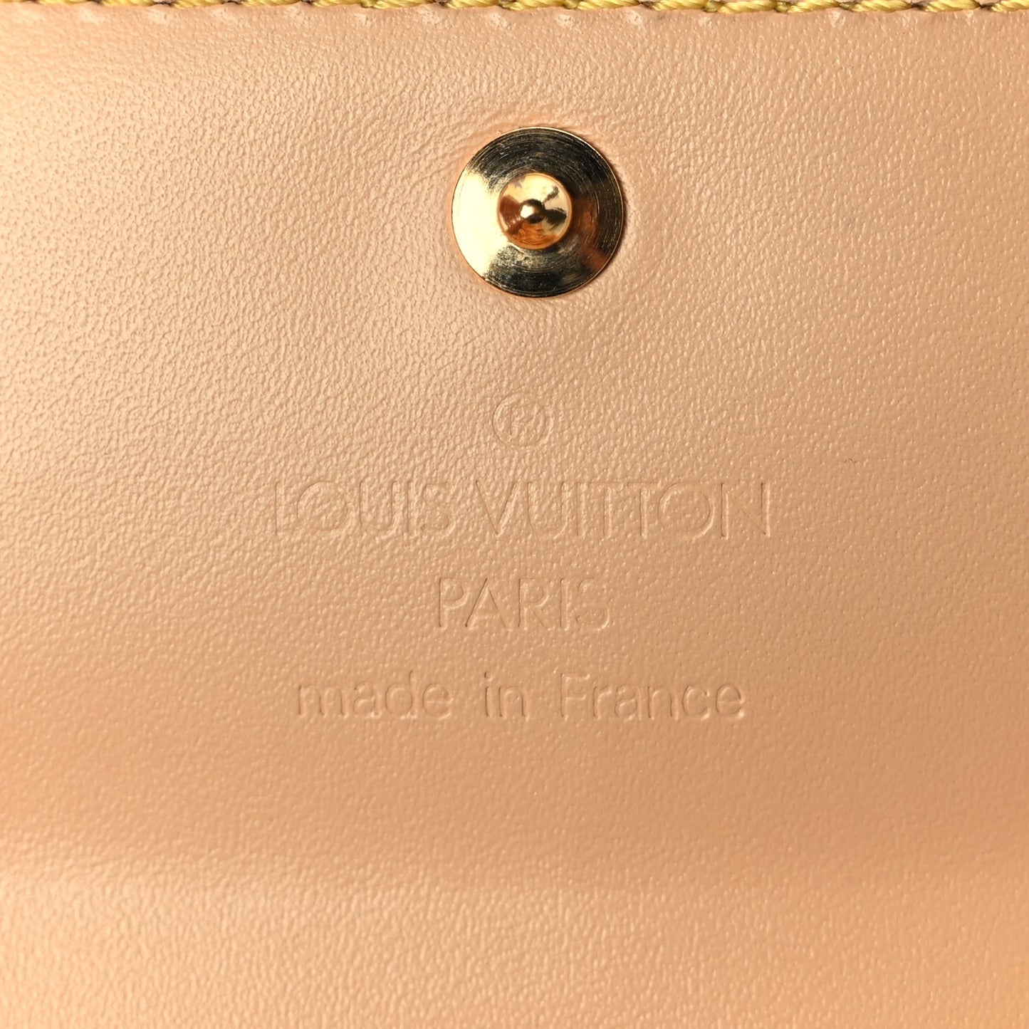 Louis Vuitton Monogram Multicolor Porte-Monnaie Plat Coin Purse Black