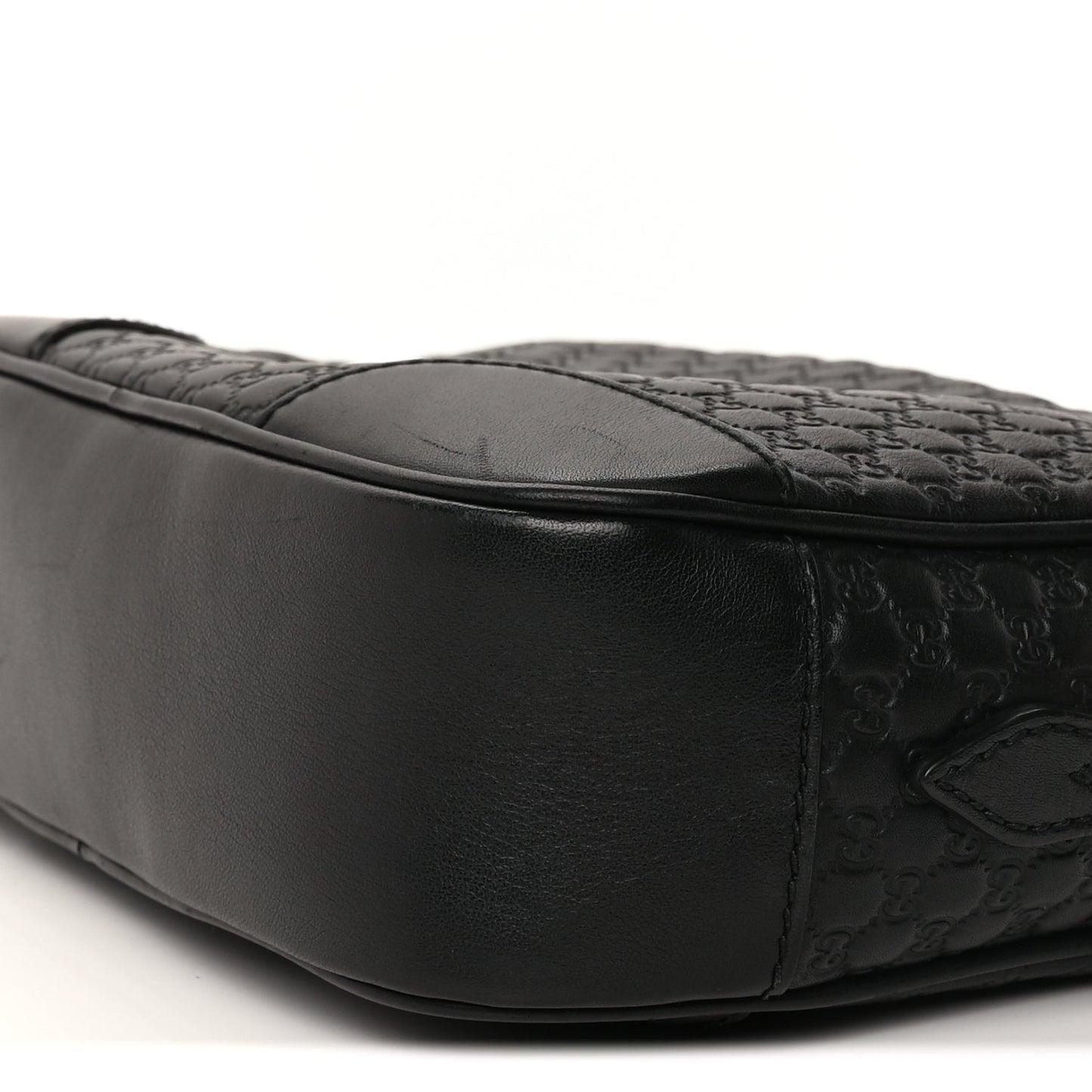 Gucci Microguccissima Mini Bree Messenger Bag Black