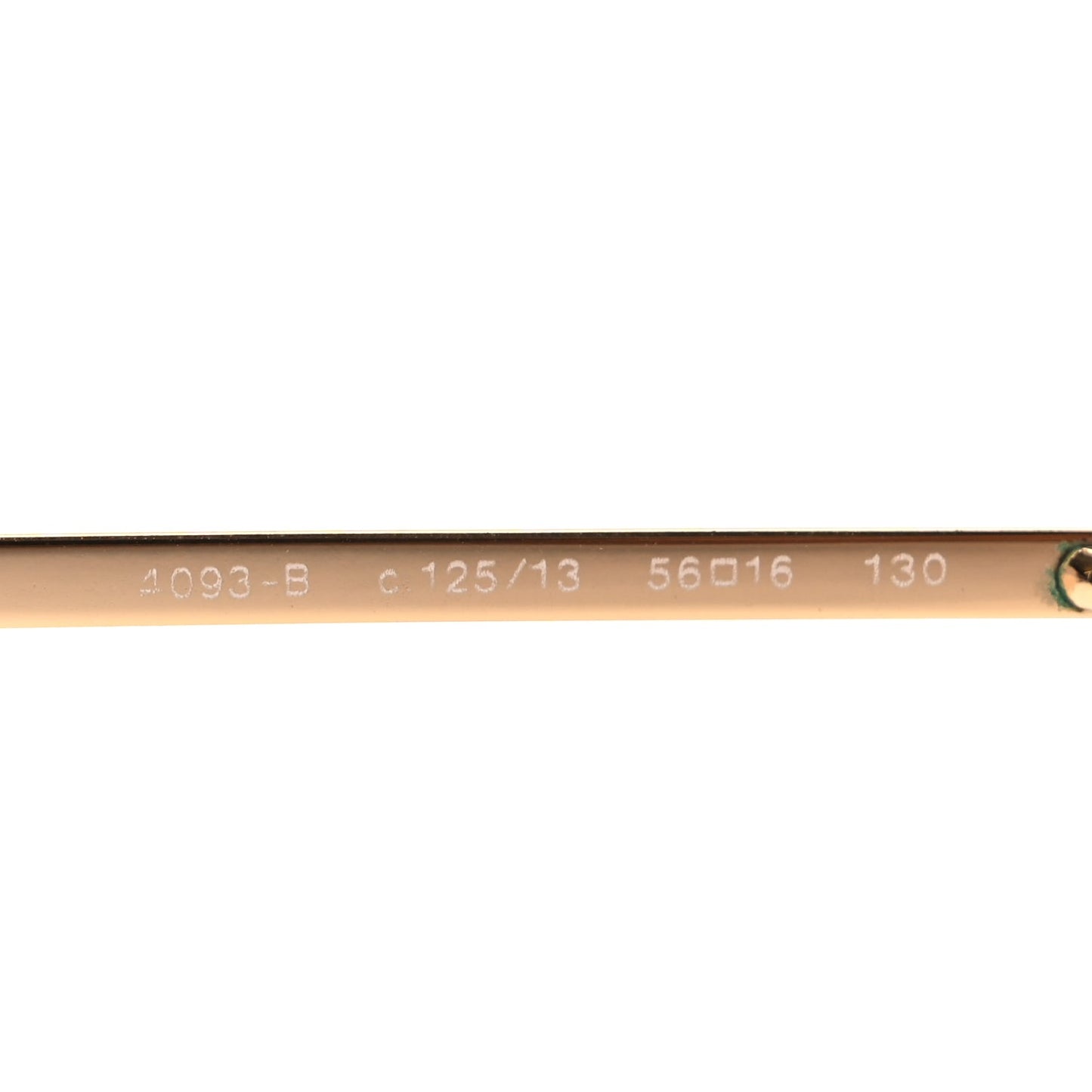 Chanel Crystal CC Logo Sunglasses 4093-B Gold