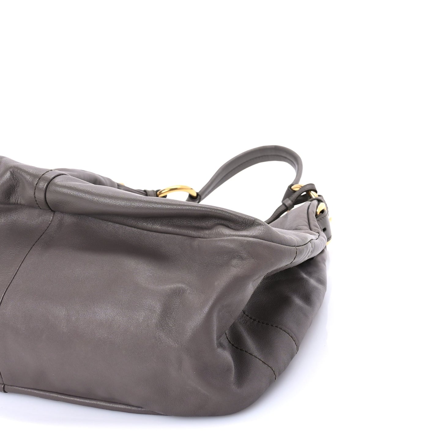Prada Soft Calf Hobo Bambu Bambu