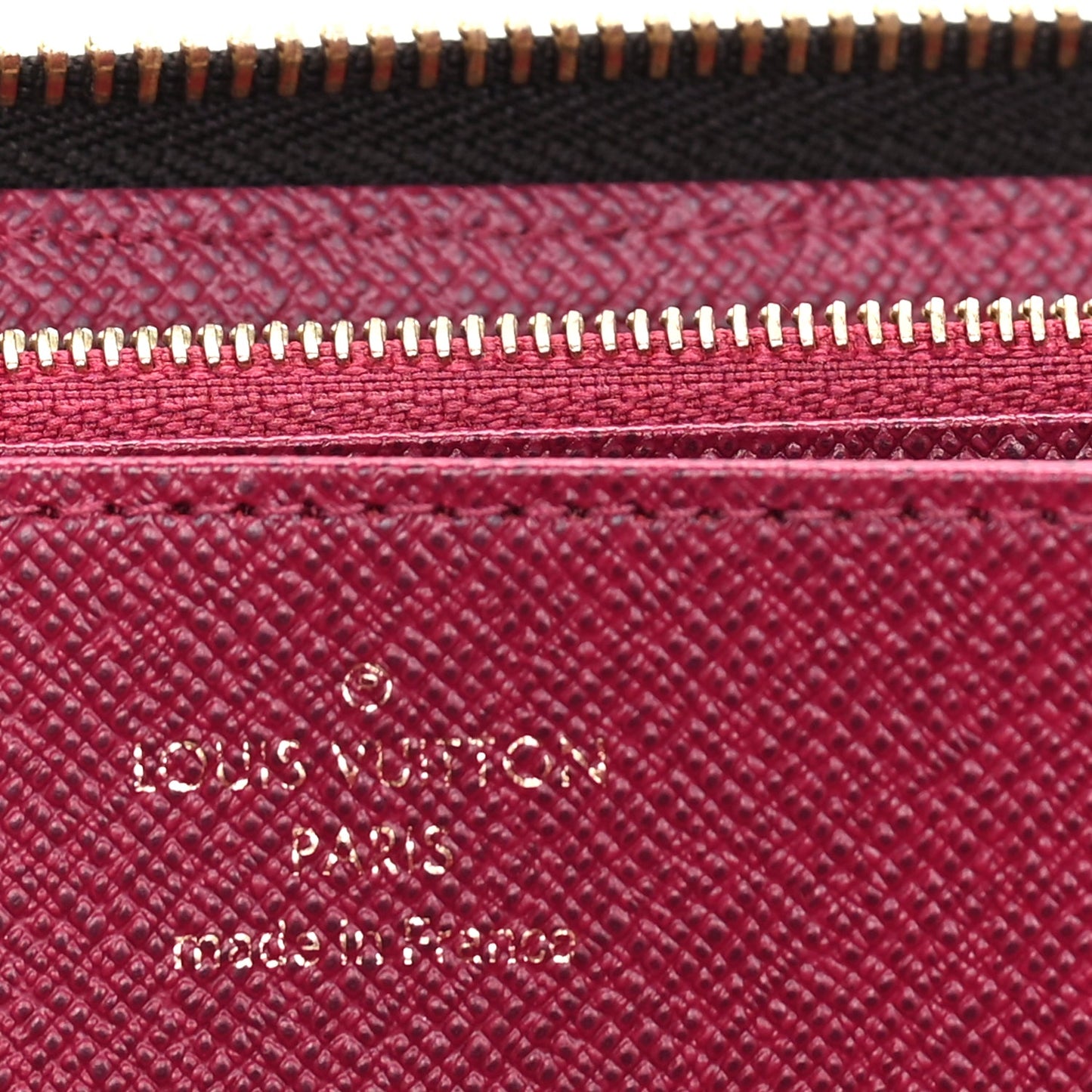 Louis Vuitton Monogram Zippy Wallet Fuchsia Fuchsia