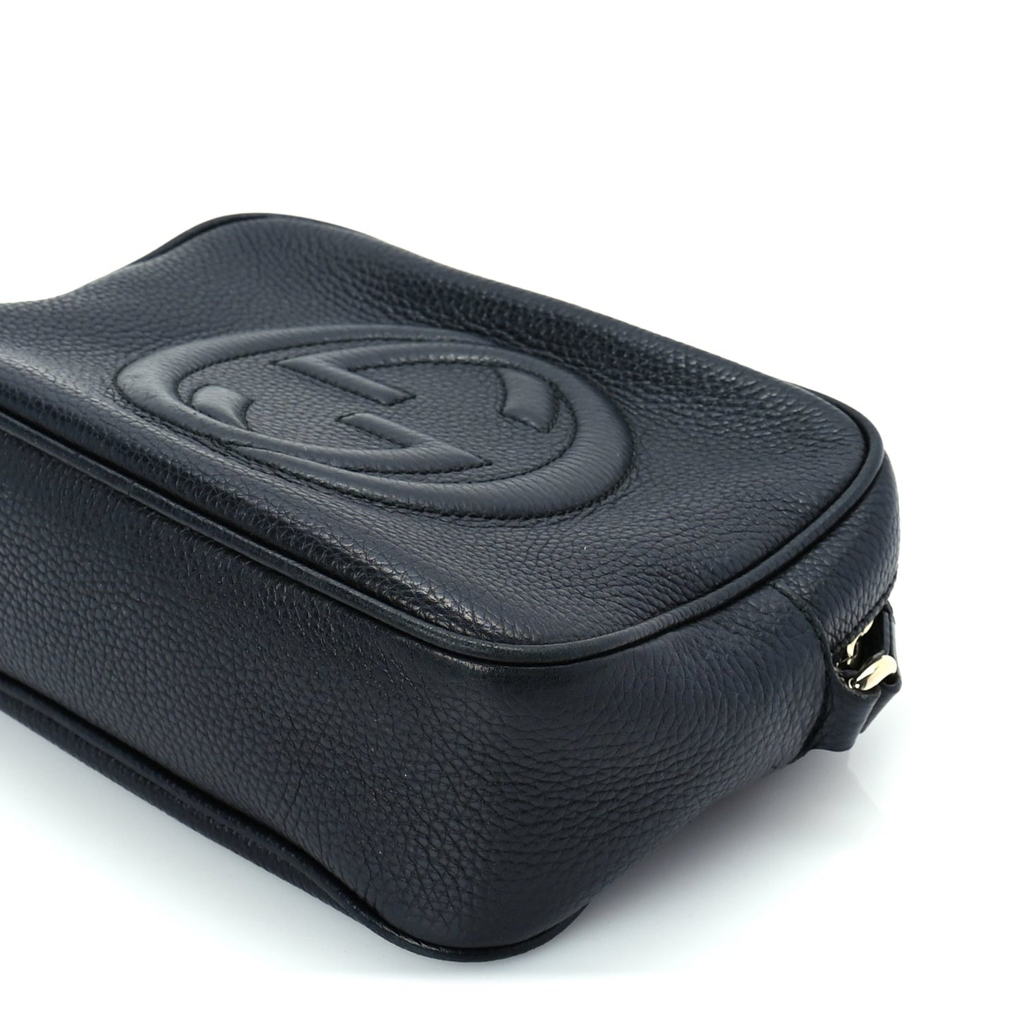 Gucci Pebbled Calfskin Small Soho Disco Bag Black