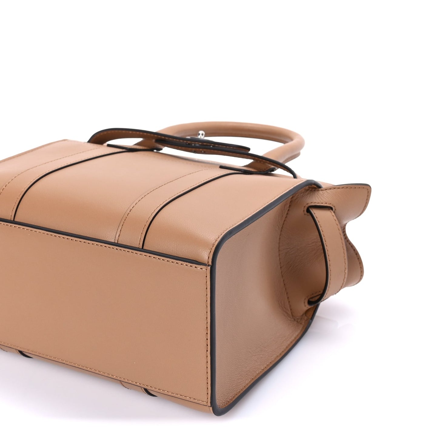 Mulberry Micro Classic Grain Mini Zipped Bayswater Sable