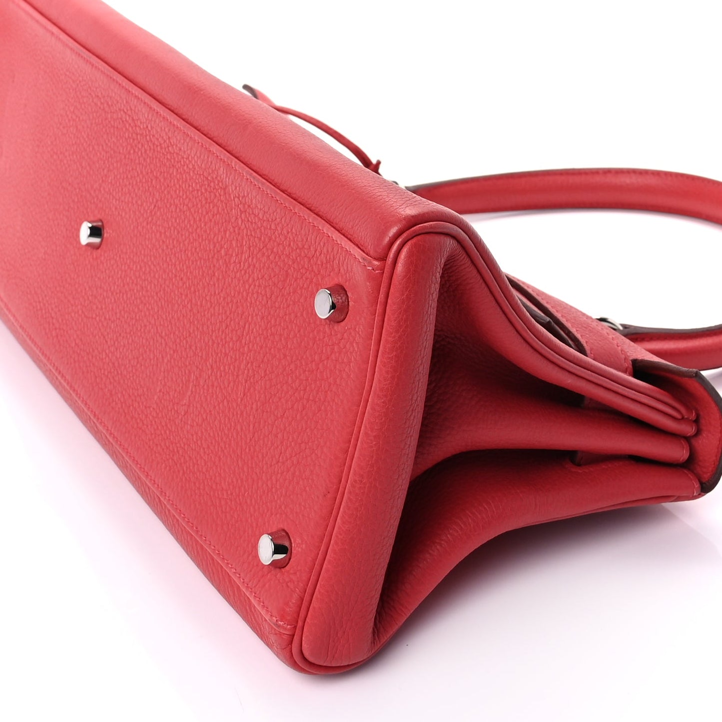 Hermes Clemence Shoulder Kelly 40 Bougainvillea