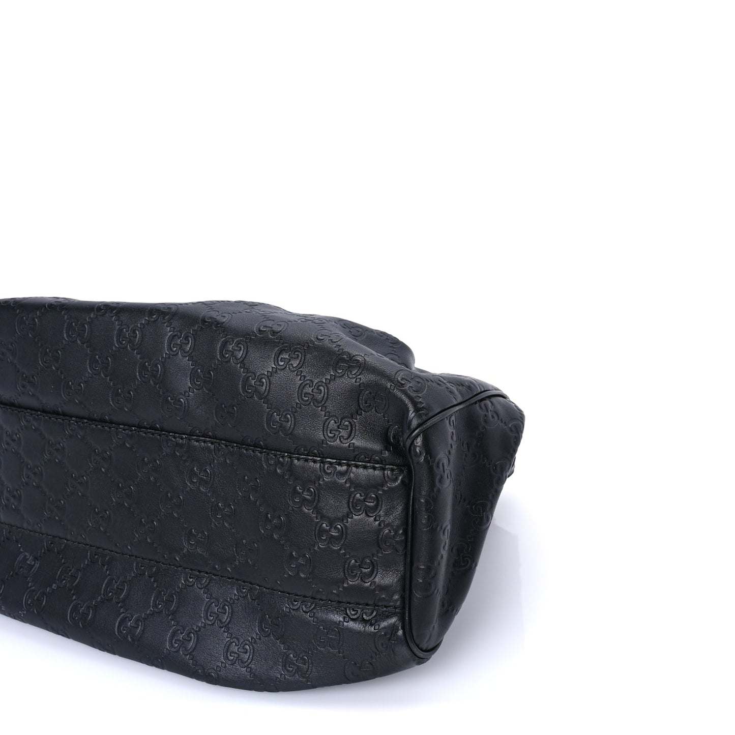 Gucci Guccissima Medium Sukey Tote Black