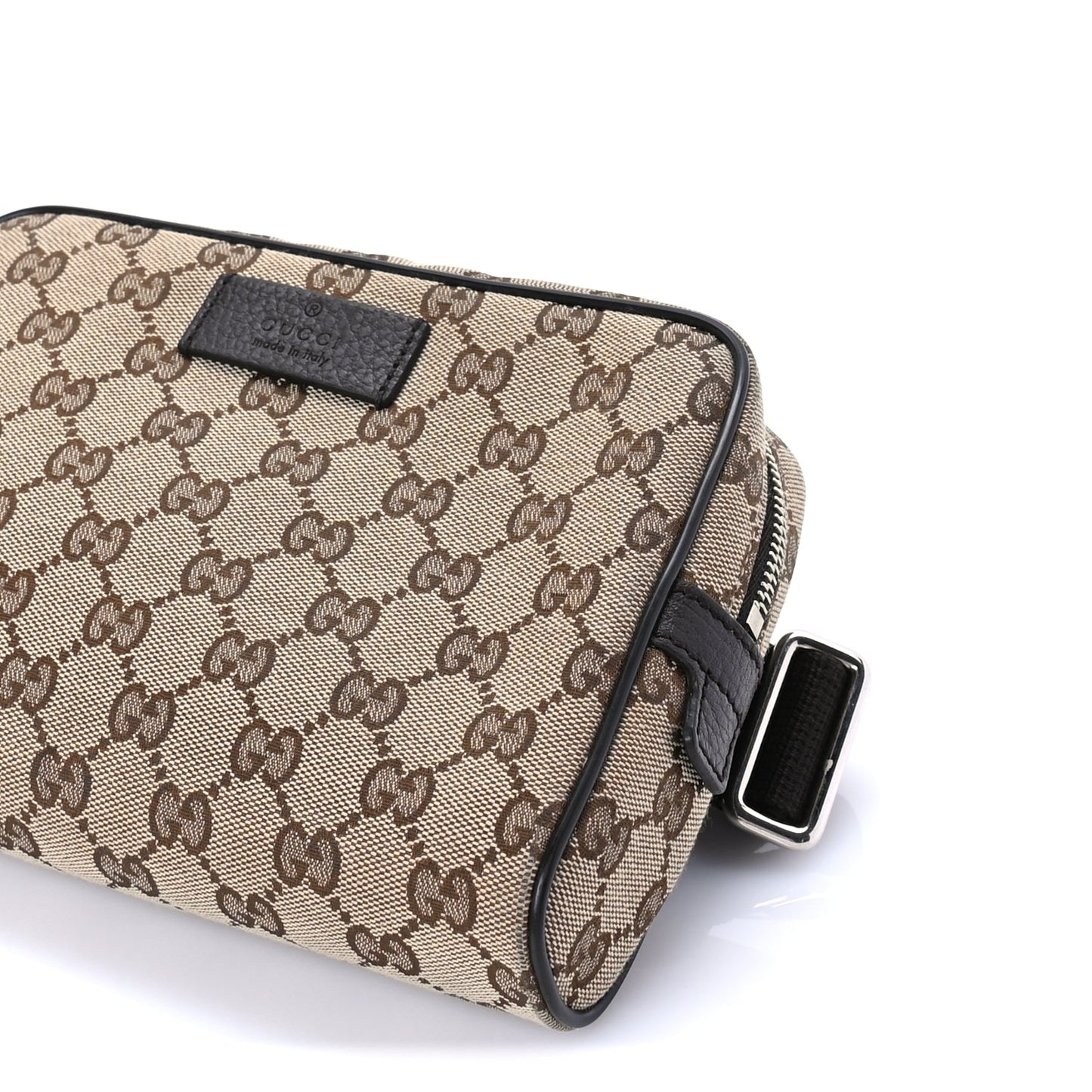 Gucci Monogram Belt Bag Dark Brown
