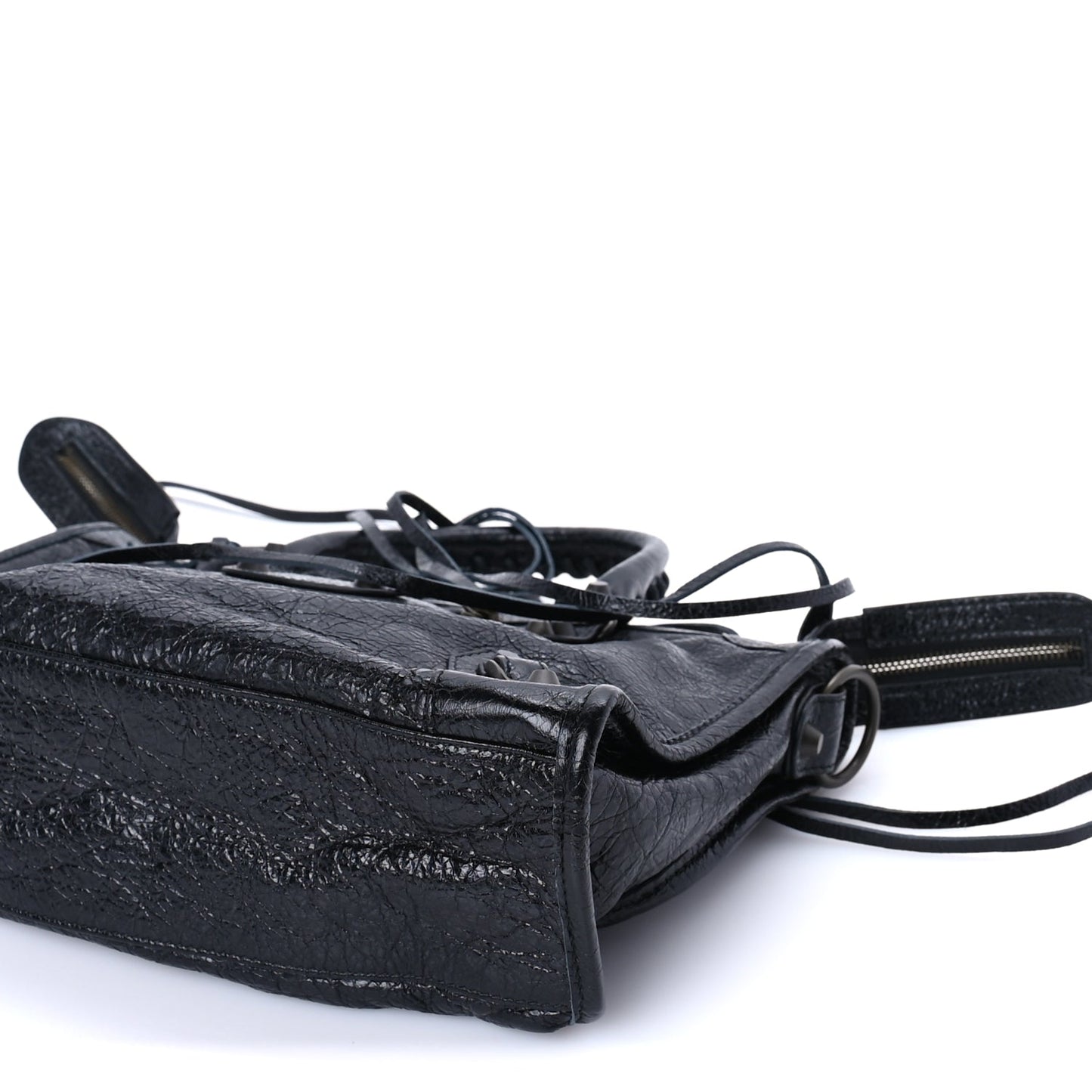 Balenciaga Agneau Arena Classic Hardware Small Le City Black