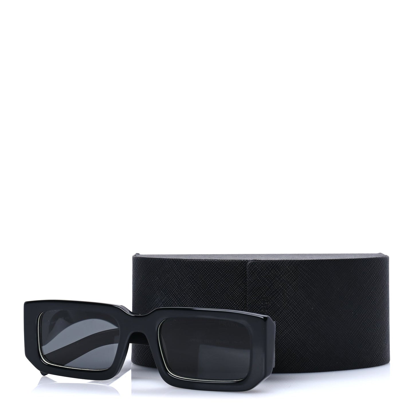 Prada Acetate Symbole Sunglasses SPR 06Y Black