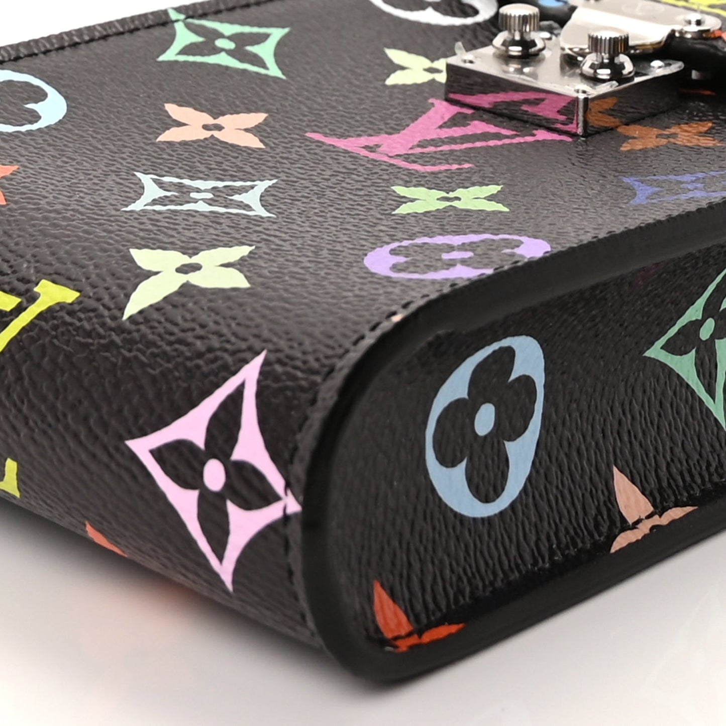 Louis Vuitton LV X TM Monogram Multicolor Phone Pouch Metis Black
