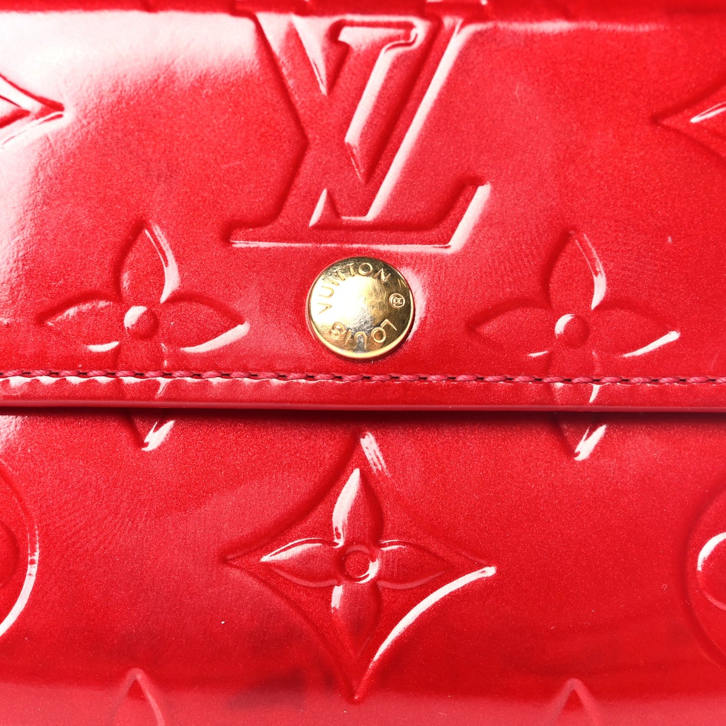 Louis Vuitton Vernis Ludlow Wallet Pomme D'Amour