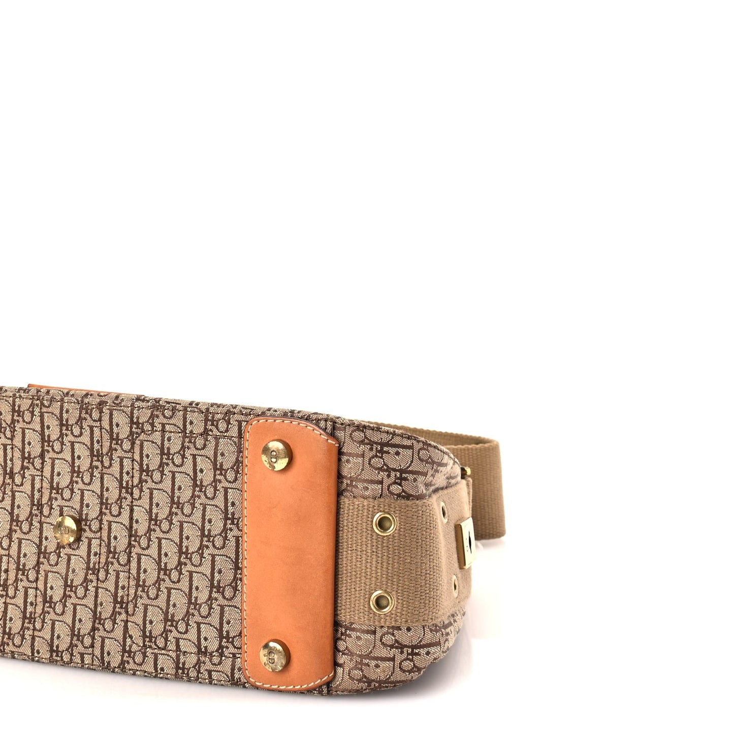 Christian Dior Calfskin Monogram Street Chic Columbus Beige
