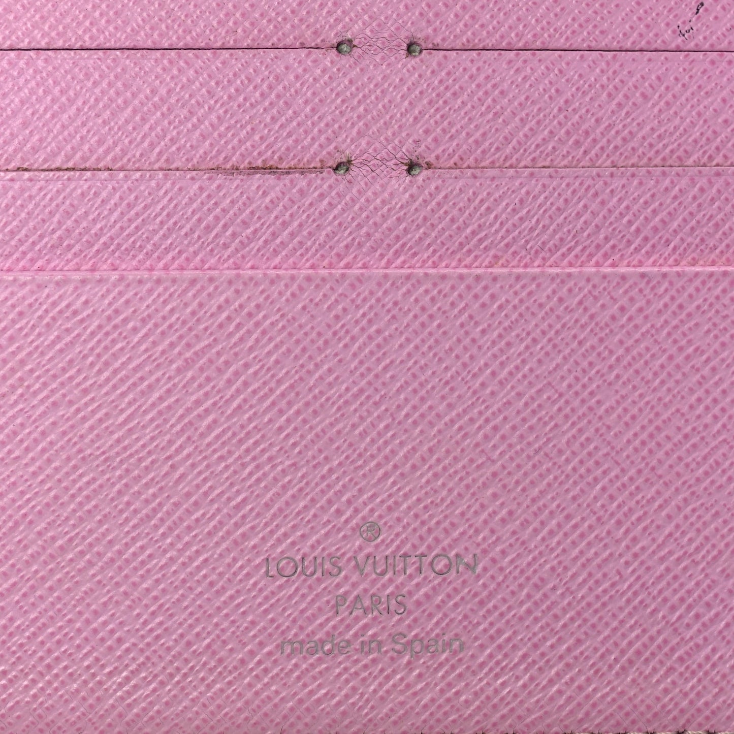 Louis Vuitton Monogram Multicolor Insolite Wallet White Litchi