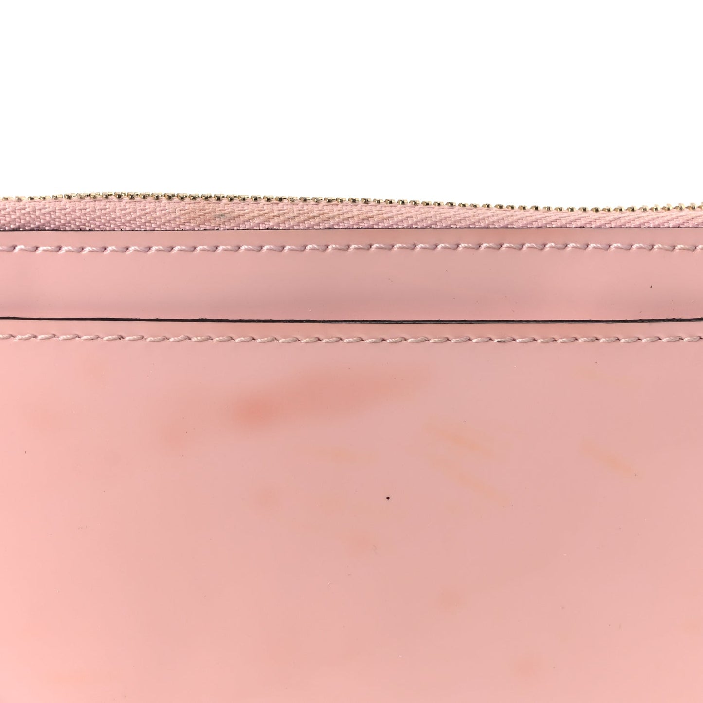 Louis Vuitton Patent Miroir Venice Key Pouch Rose Ballerine