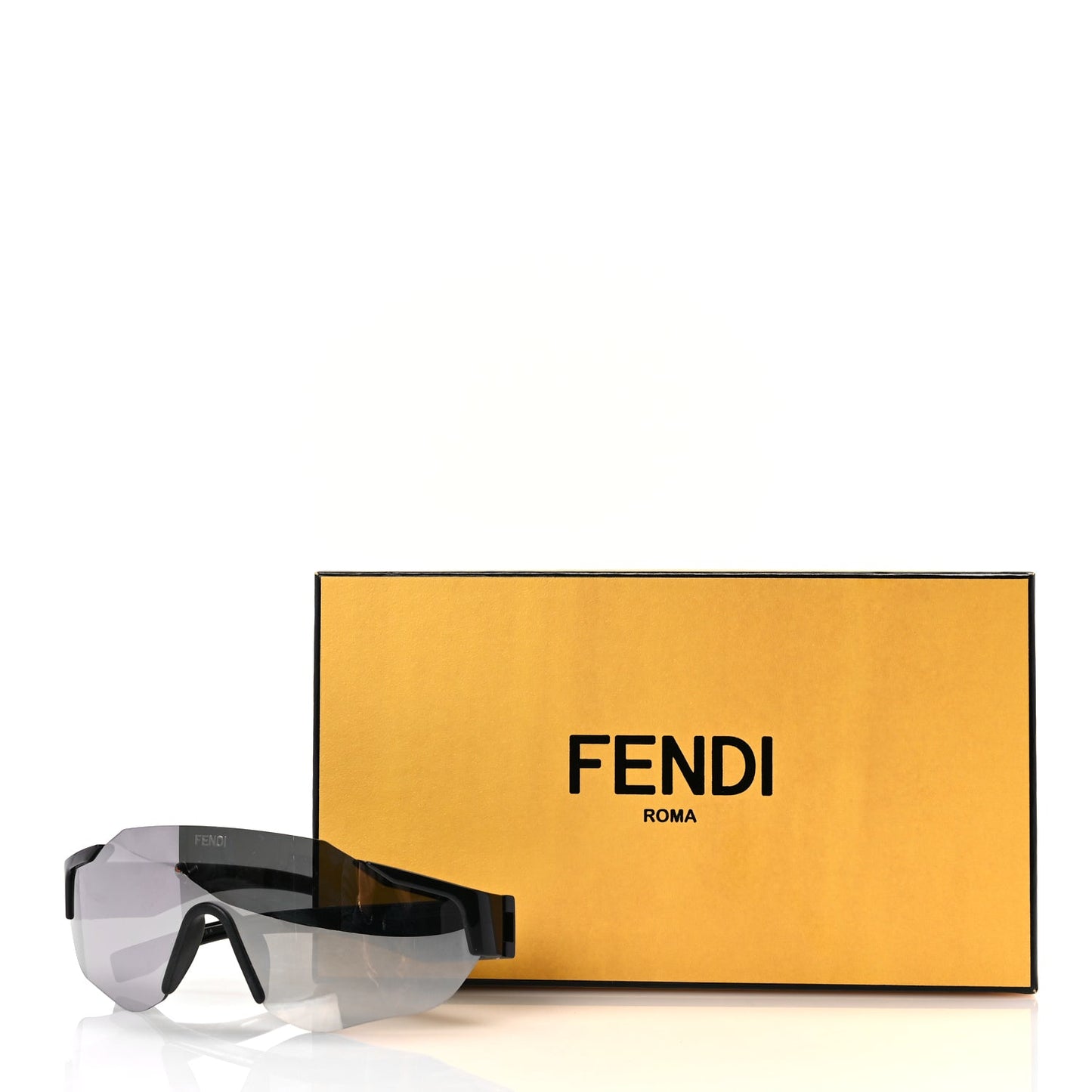 Fendi Sport Shield Sunglasses FE 40088U-Y Black