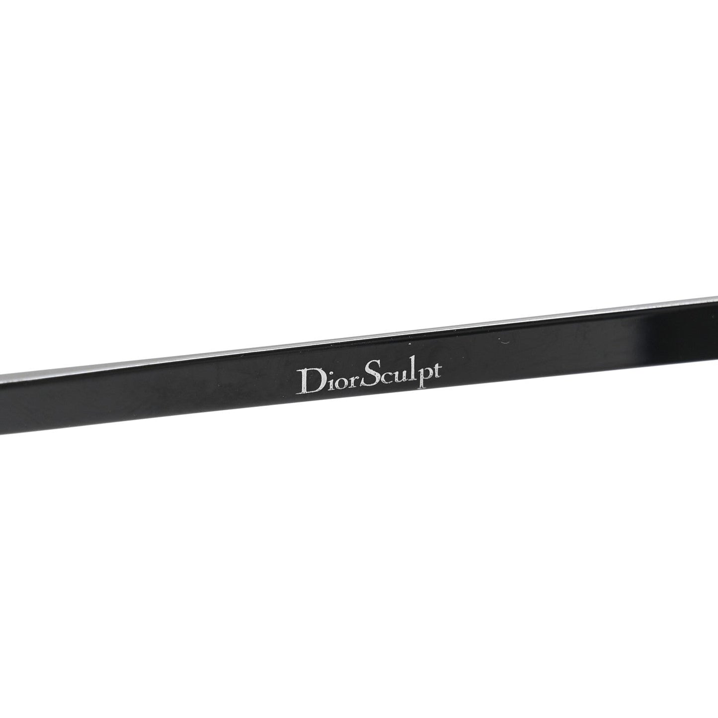 Christian Dior Sculpt Cat Eye Sunglasses Black Blue