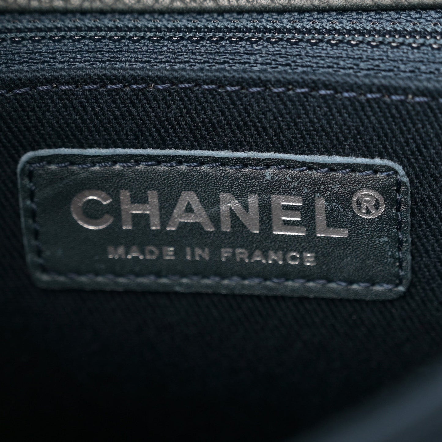 Chanel Caviar Quilted Flap With Chain Blue