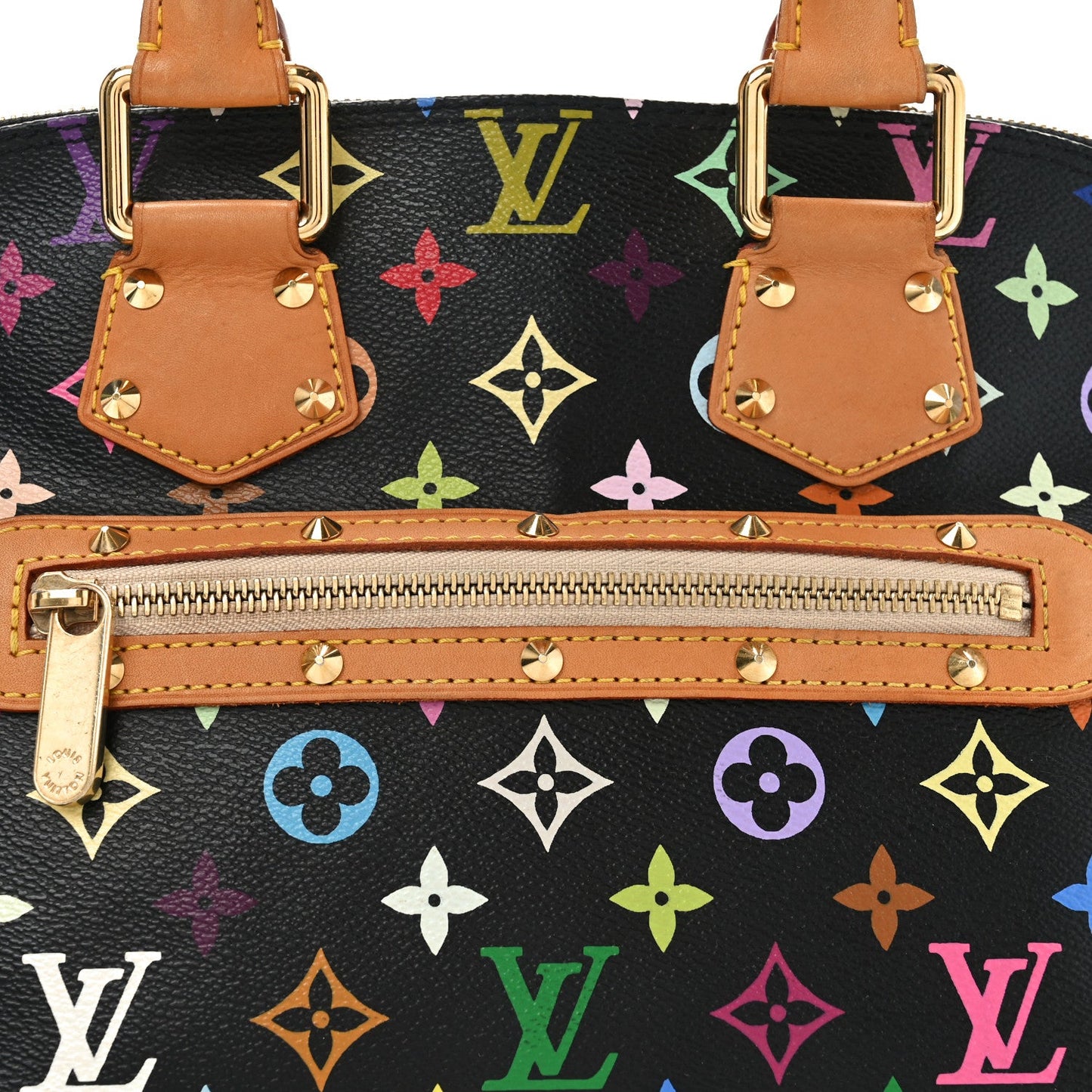 Louis Vuitton Monogram Multicolor Alma Black