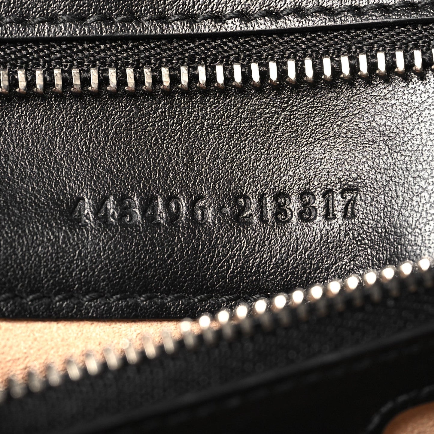 Gucci Calfskin Matelasse Aria Medium GG Marmont Shoulder Bag Black
