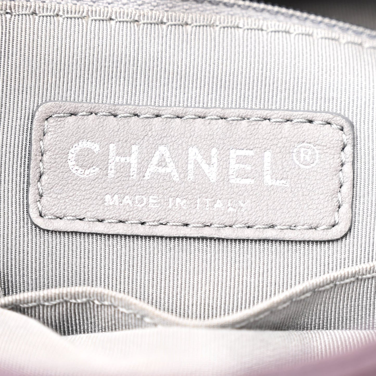 Chanel Nylon Quilted Tweed Stitch Bubble Tote Plum