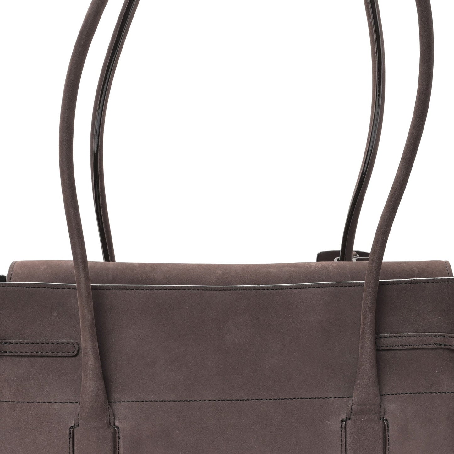 Mulberry MULBERRY Nubuck Small Soft Bayswater Satchel Ebomy