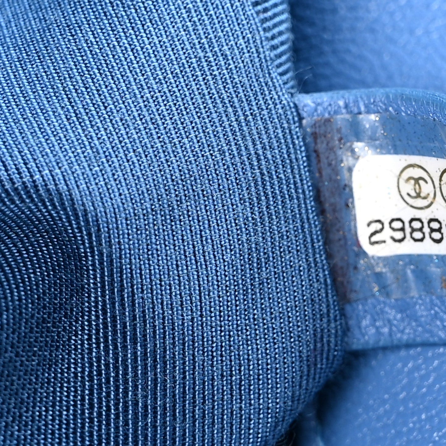Chanel Lambskin Quilted Medium 19 Flap Blue